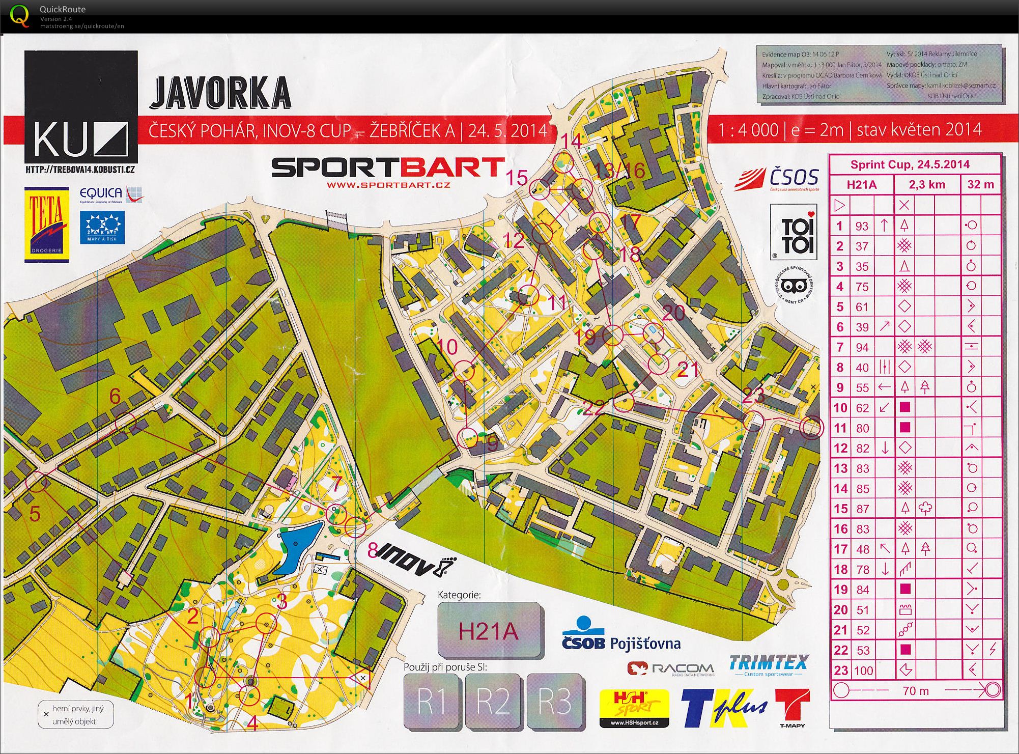 ŽA 2014 - sprint (H21A) (24.05.2014)
