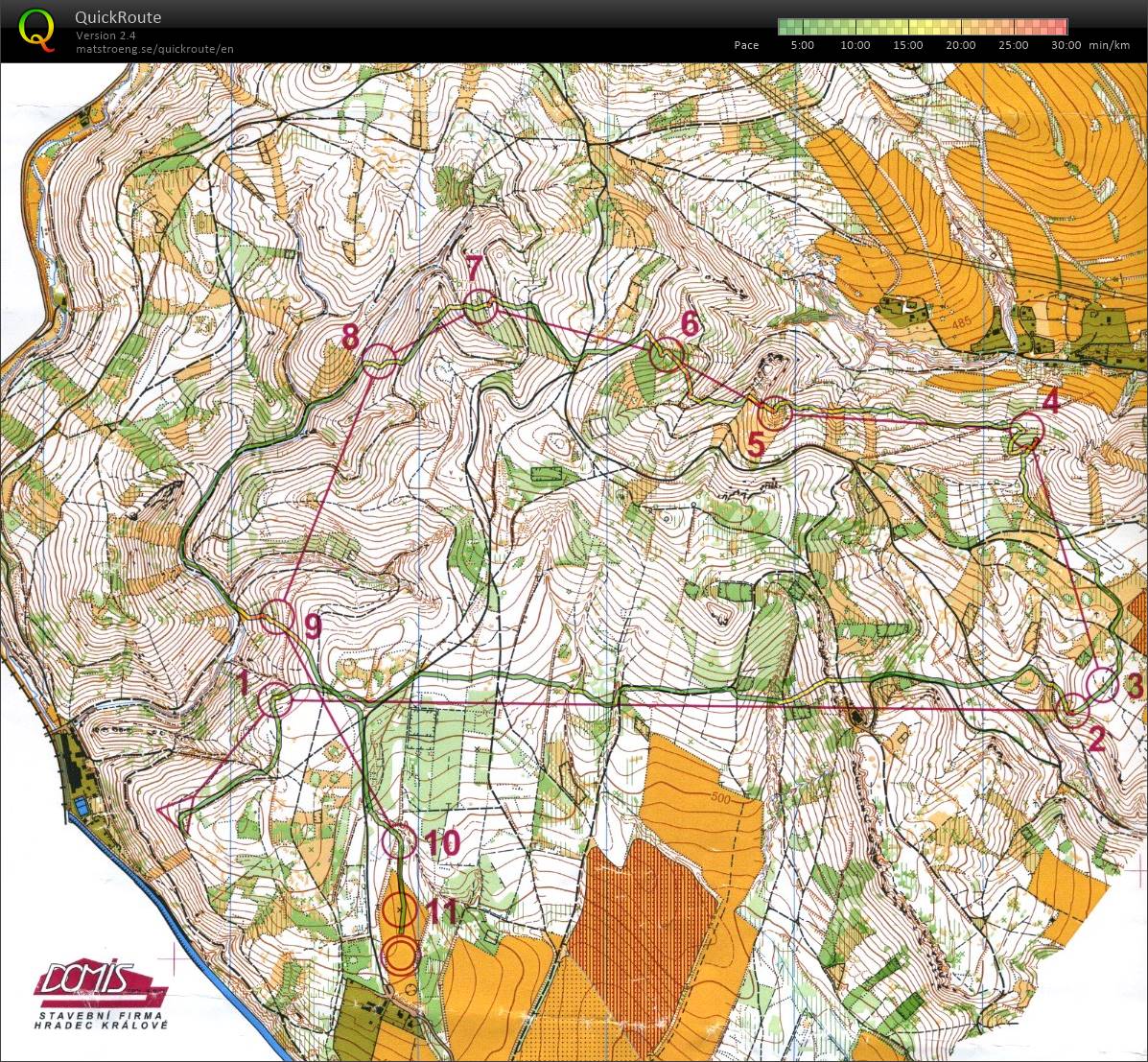 Český pohár, INOV-8 CUP - žebříček A (H16A) (30.04.2016)