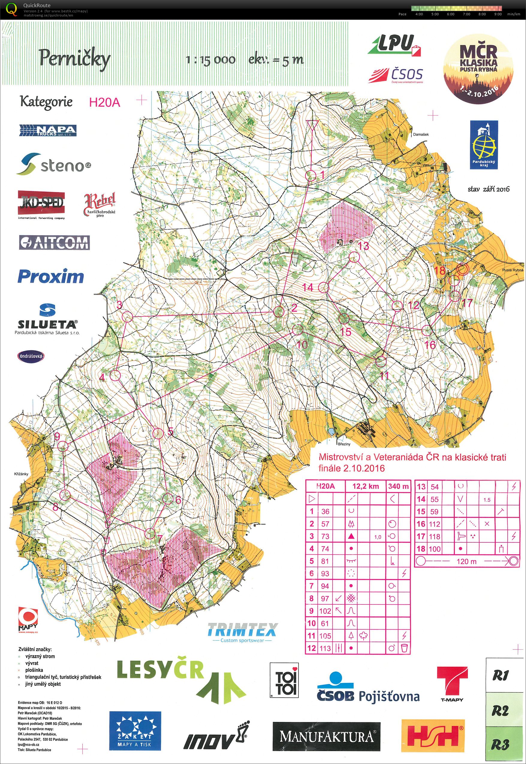 MČR long Pustá Rybná F (02.10.2016)