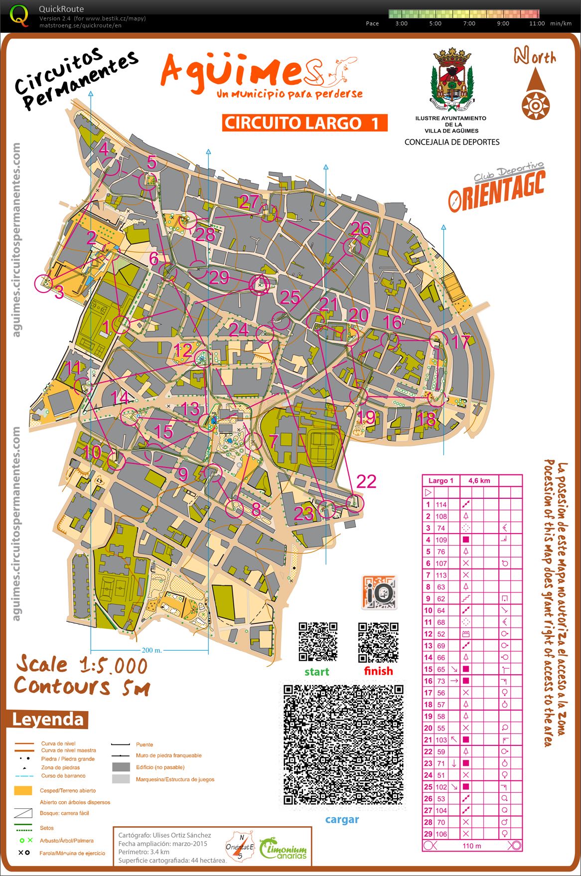 Expedice Kanár: Sprint Aguimes (03.02.2017)
