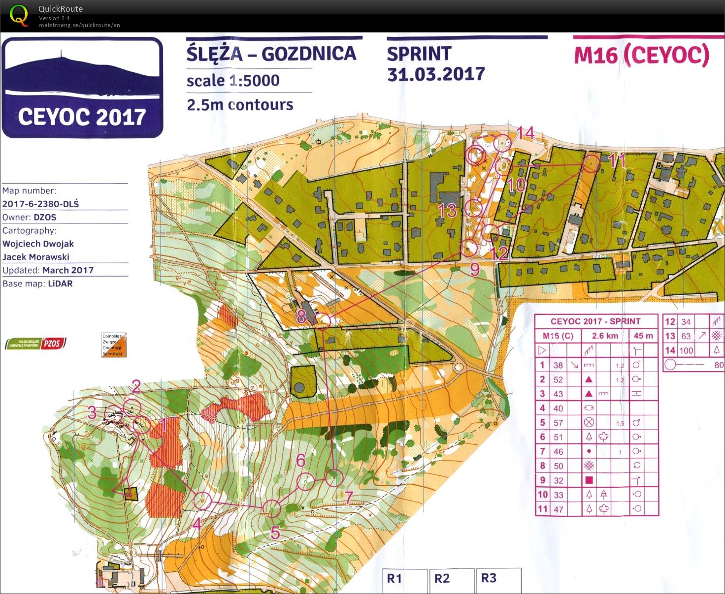 CEYOC 2017 - Sprint (M16) (31.03.2017)