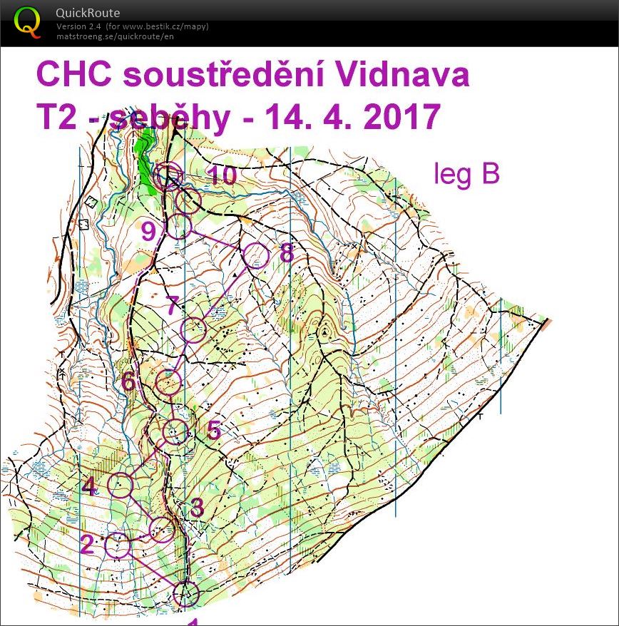 VT CHC T2 seběh B (14.04.2017)