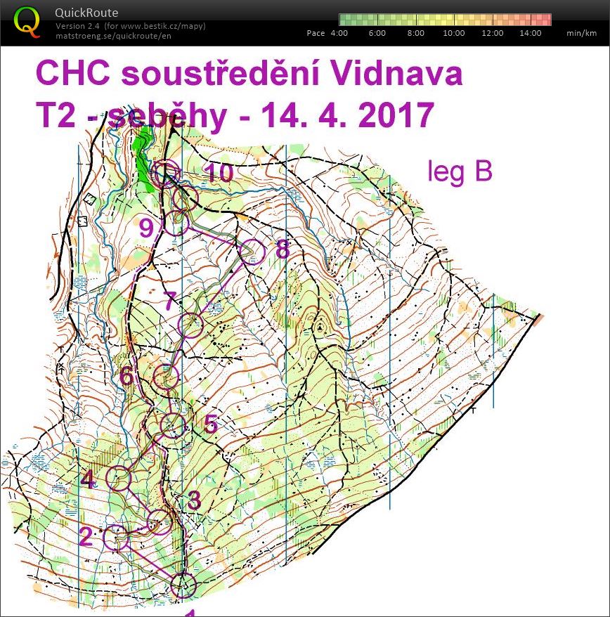 VT CHC T2 seběh B (14.04.2017)