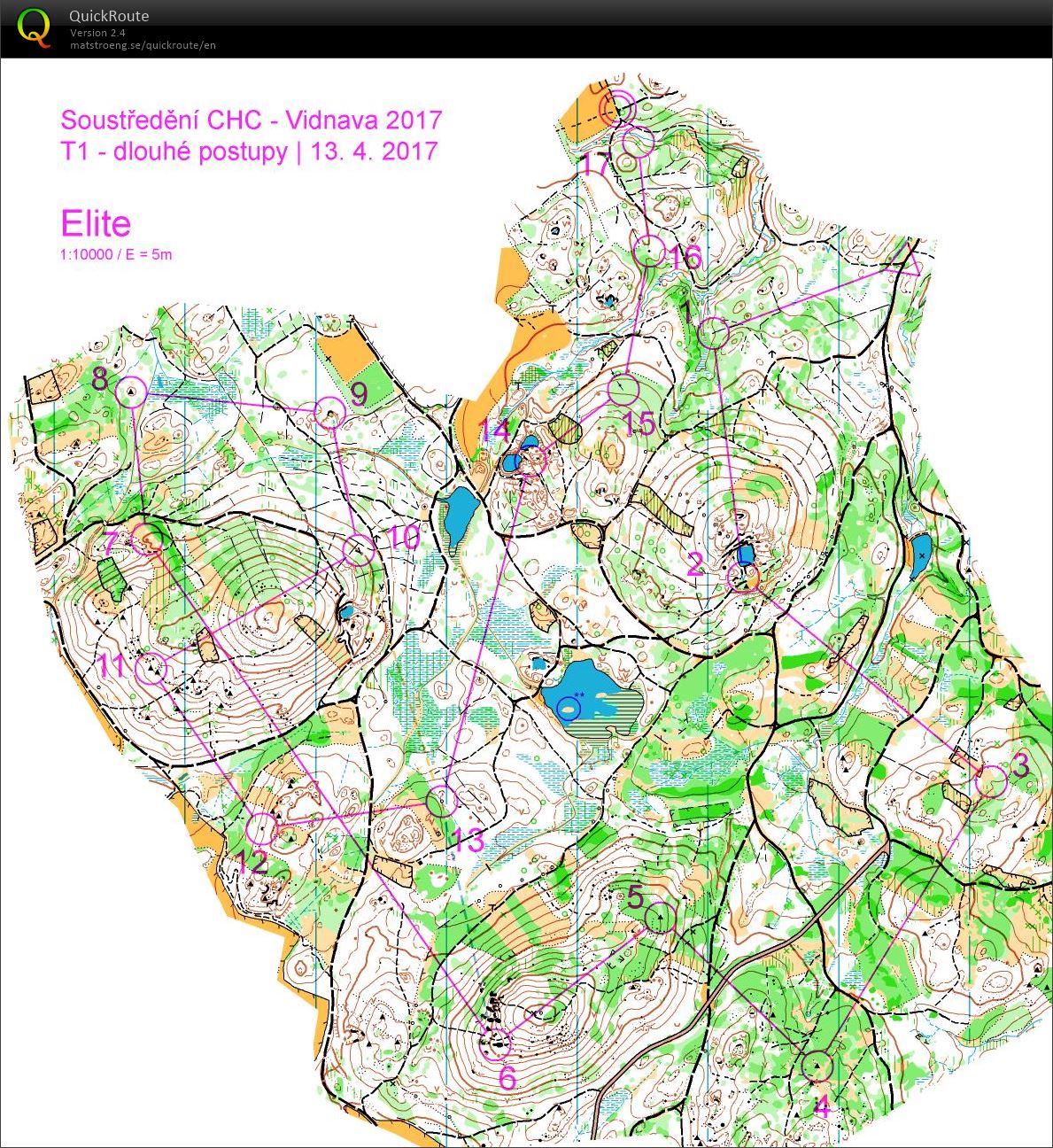VT CHC - Dlouhé postupy (15-04-2017)