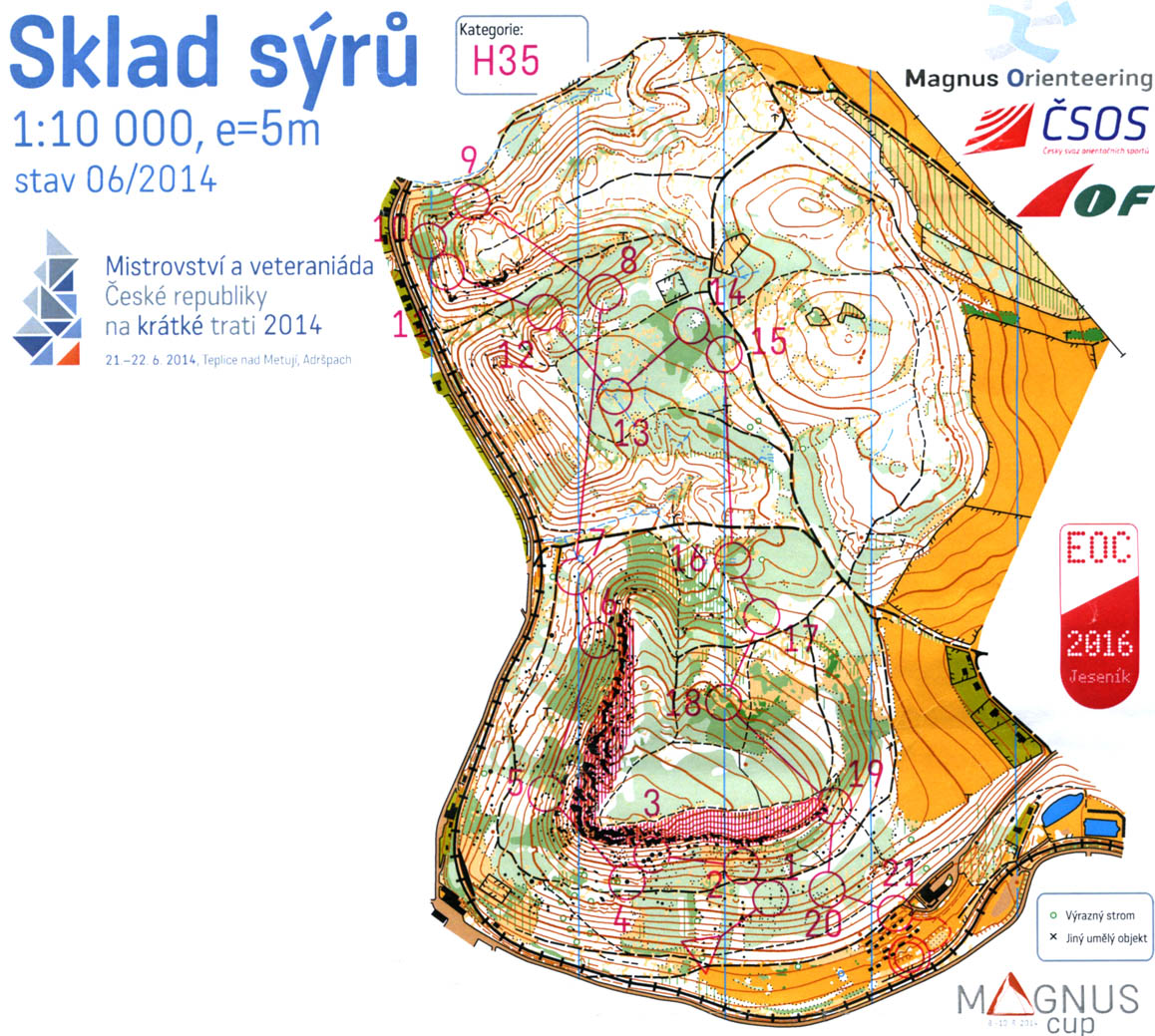 Veteraniáda ČR na krátké trati - kvalifikace (H35) (21.06.2014)