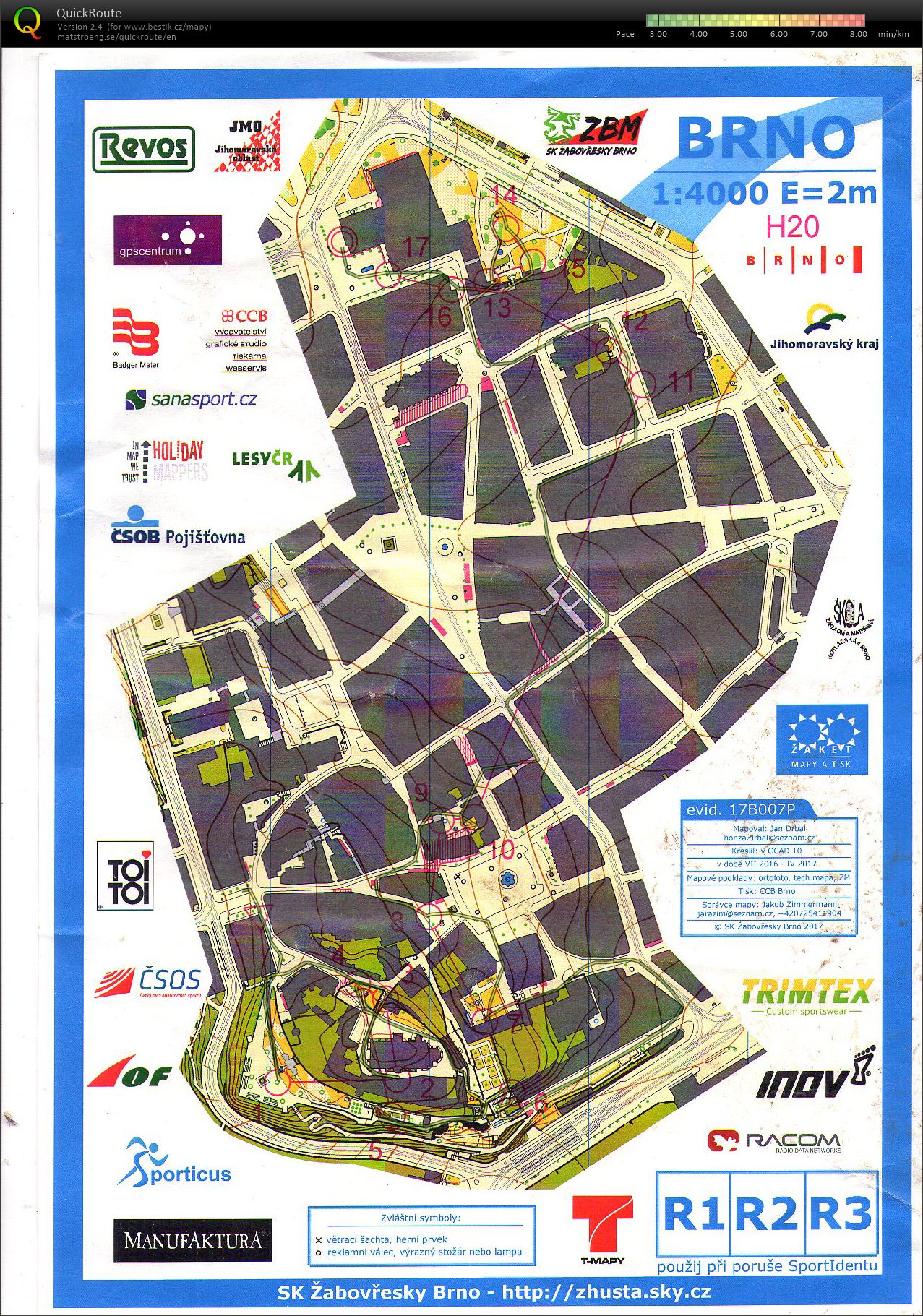 MČR Sprint Brno (07.05.2017)