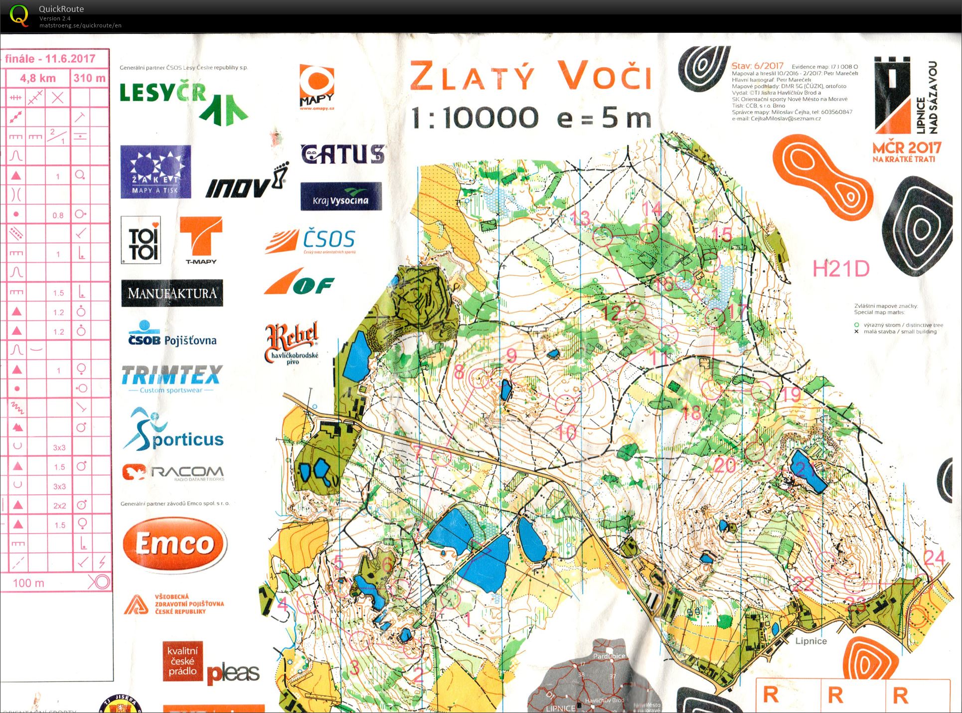 MČR KT - finále (H21D) (11/06/2017)