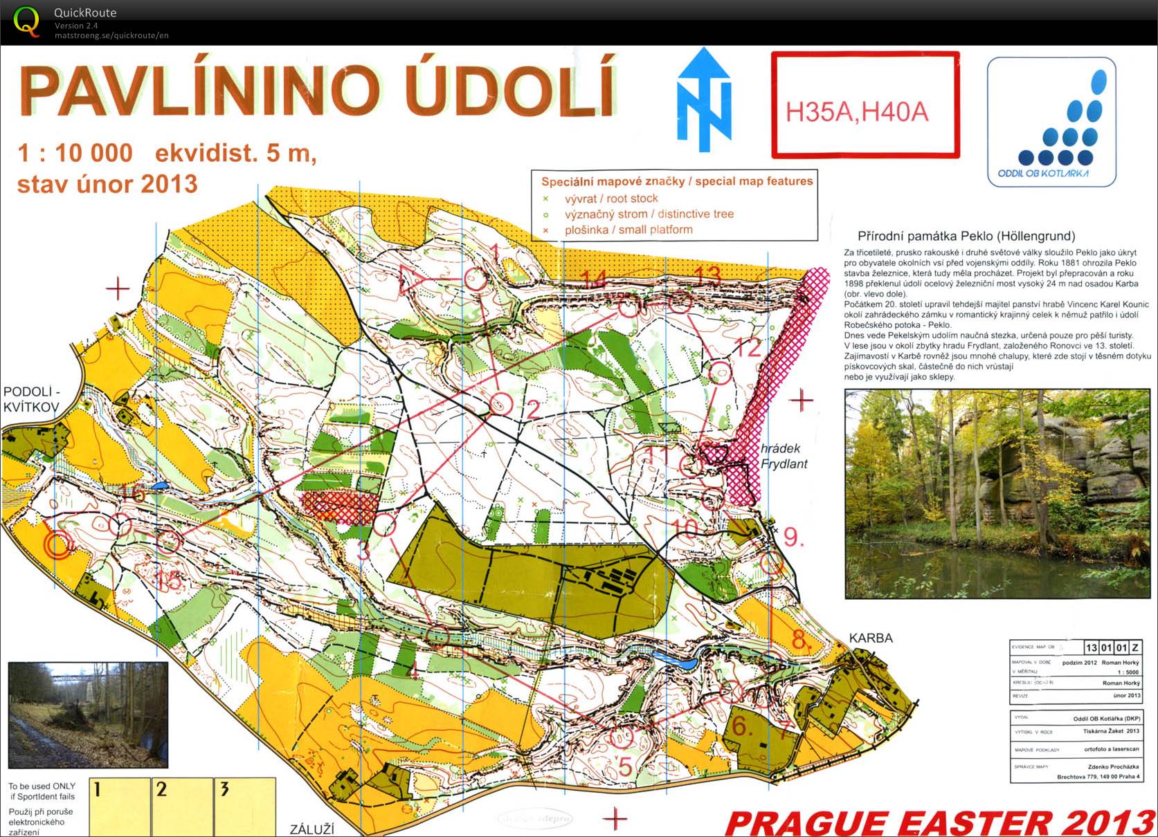 Velikonoce ve skalách 2013 E1 (H35A) (29.03.2013)