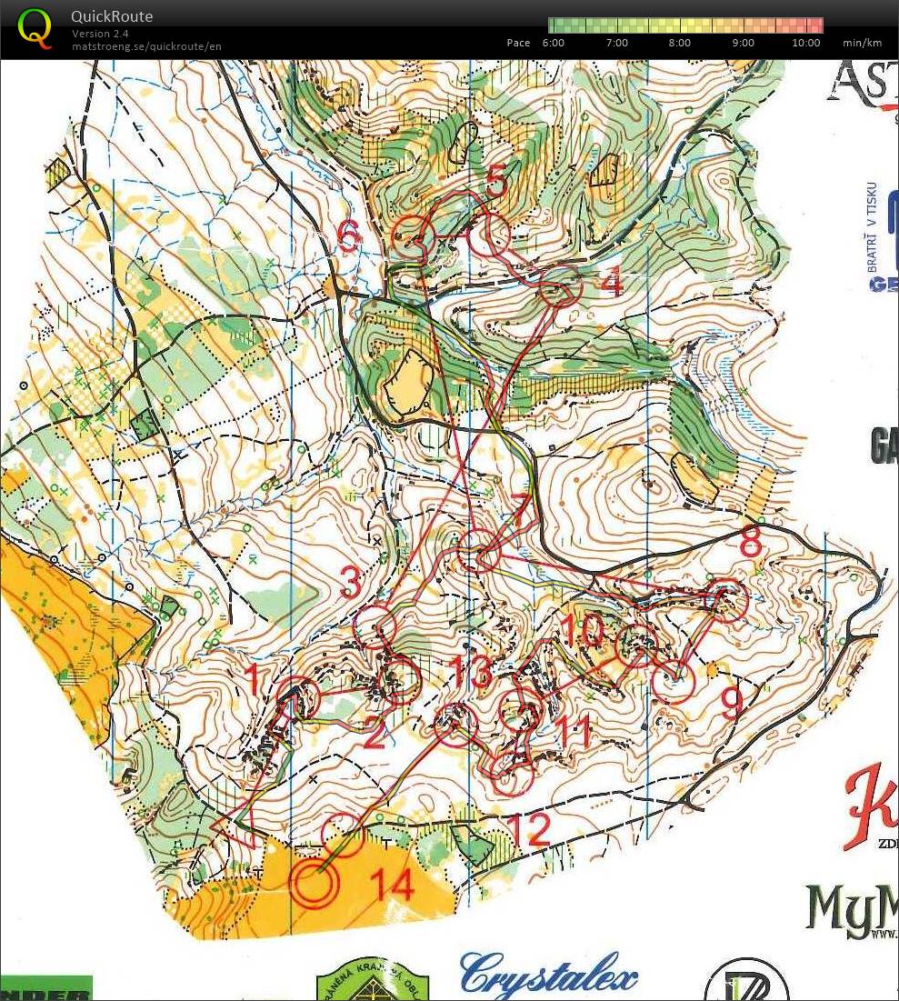 Bohemia orienteering E2 26.7.2017 (2017-07-27)