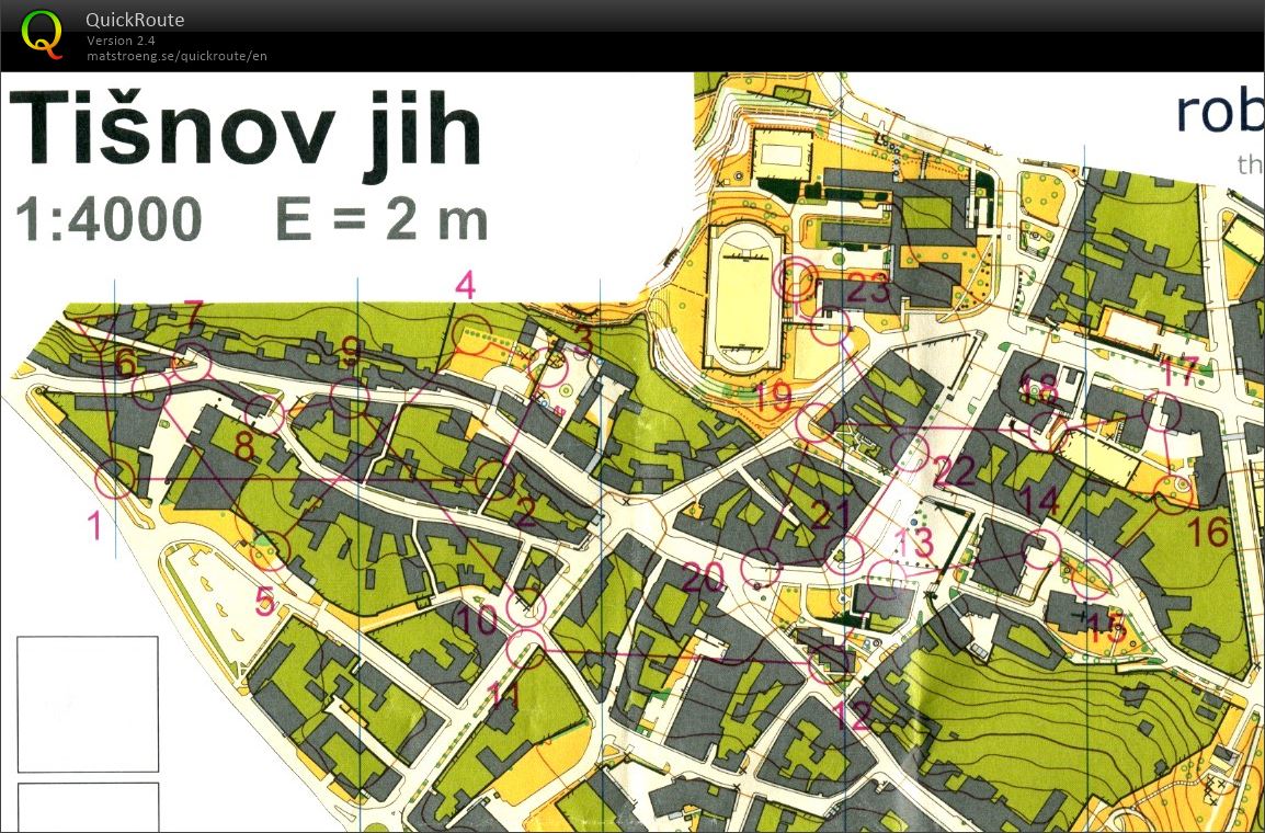 MO ve sprintu Tišnov (H21C) (08/04/2018)