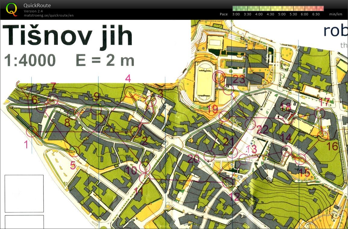 MO ve sprintu Tišnov (H21C) (08/04/2018)