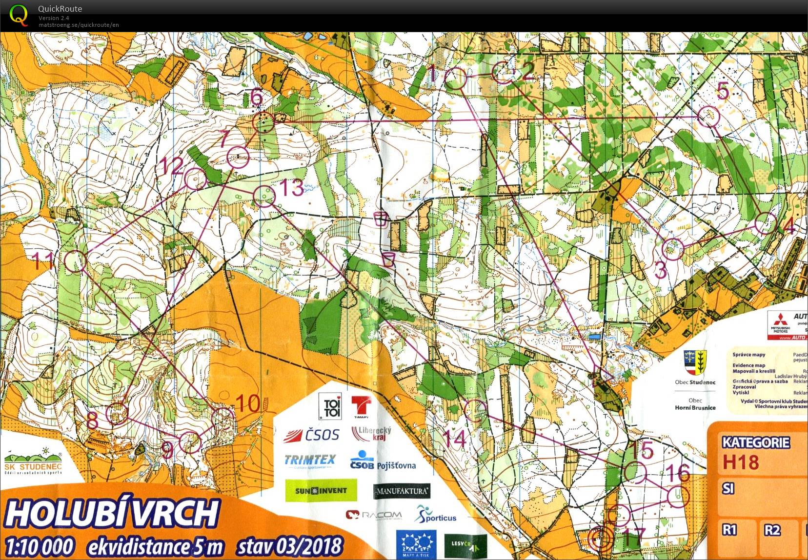 MČR NOB 2018 (H18) (14.04.2018)