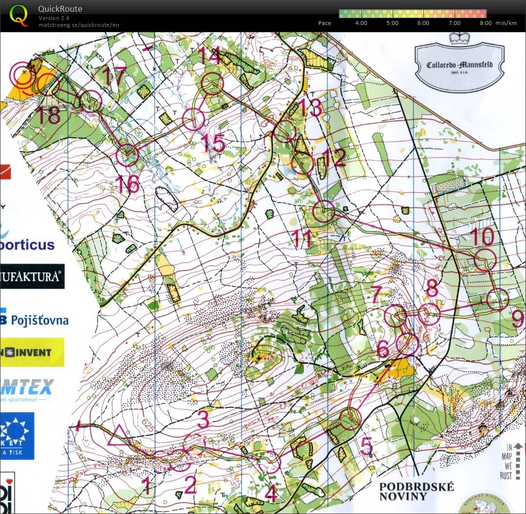 ŽA Hostomice - krátká (H18A) (05.05.2018)