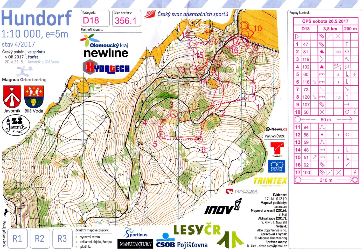 ČPŠ Bílá Voda (20/05/2017)