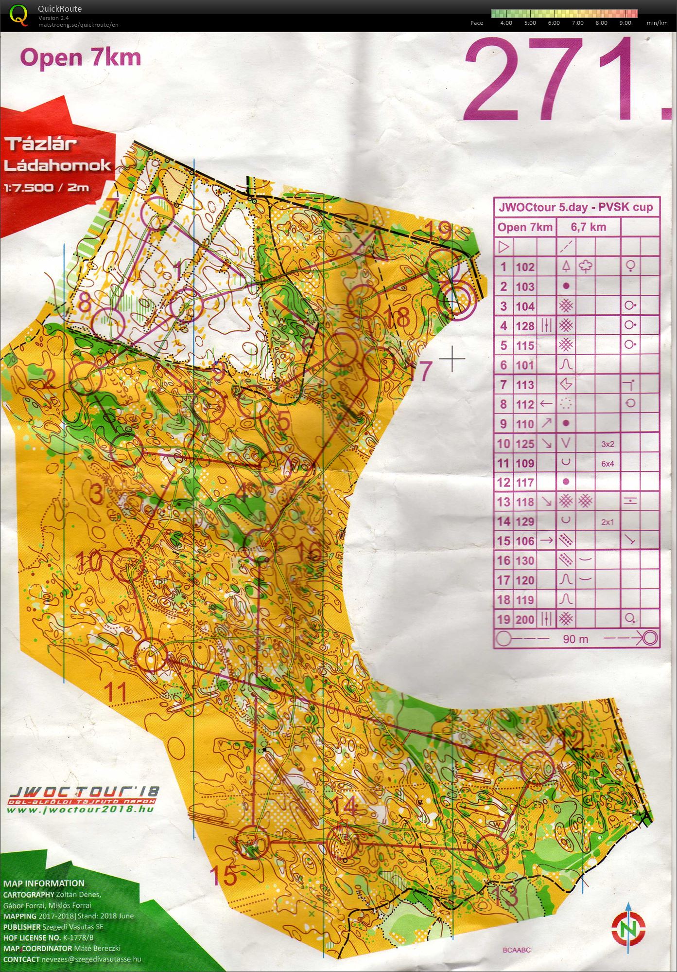 JWOC tour - OneManRelay (14-07-2018)