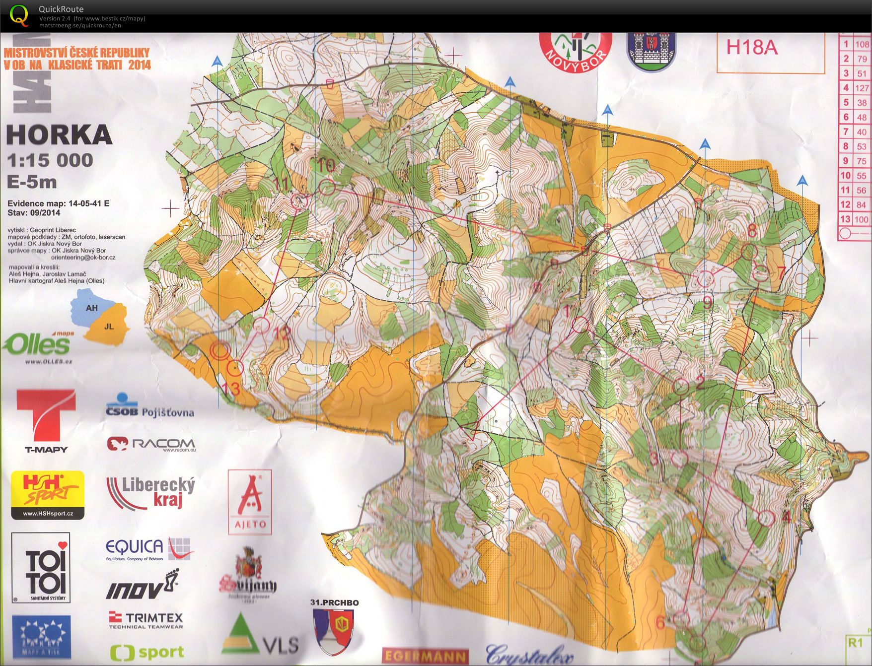 MČR Long F (28.09.2014)