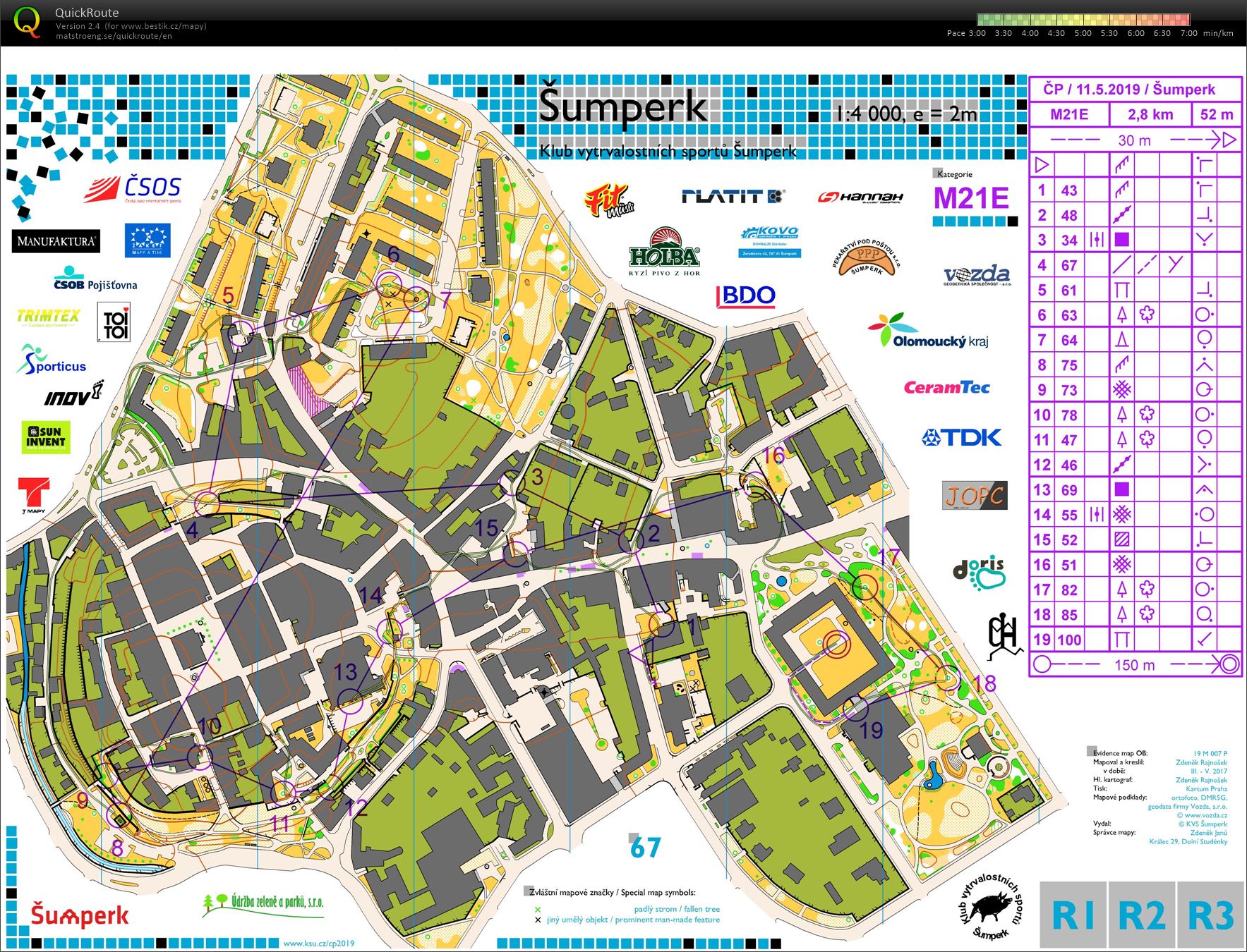 ČP sprint Šumperk (11-05-2019)