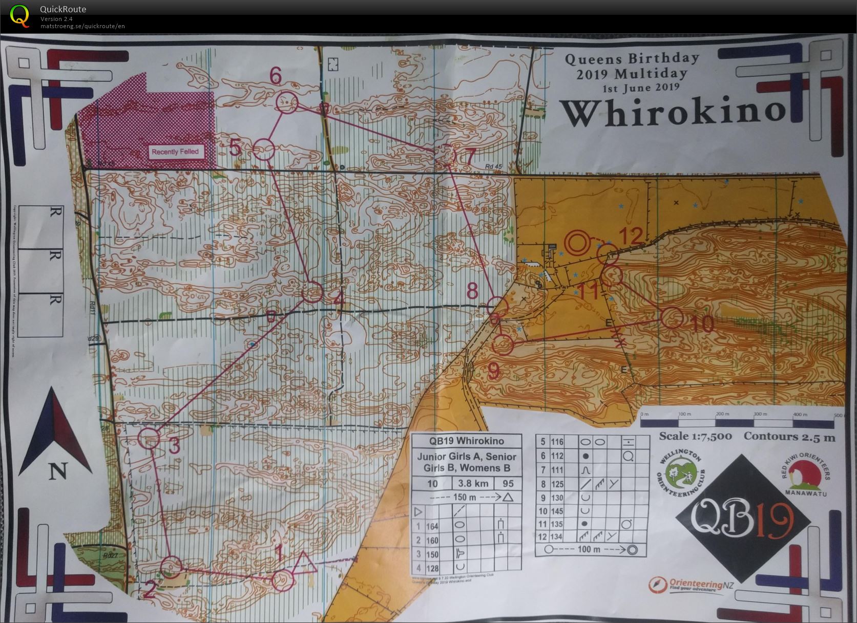 Queens Birthday 2019 - Whirokino - Women B (2019-06-01)