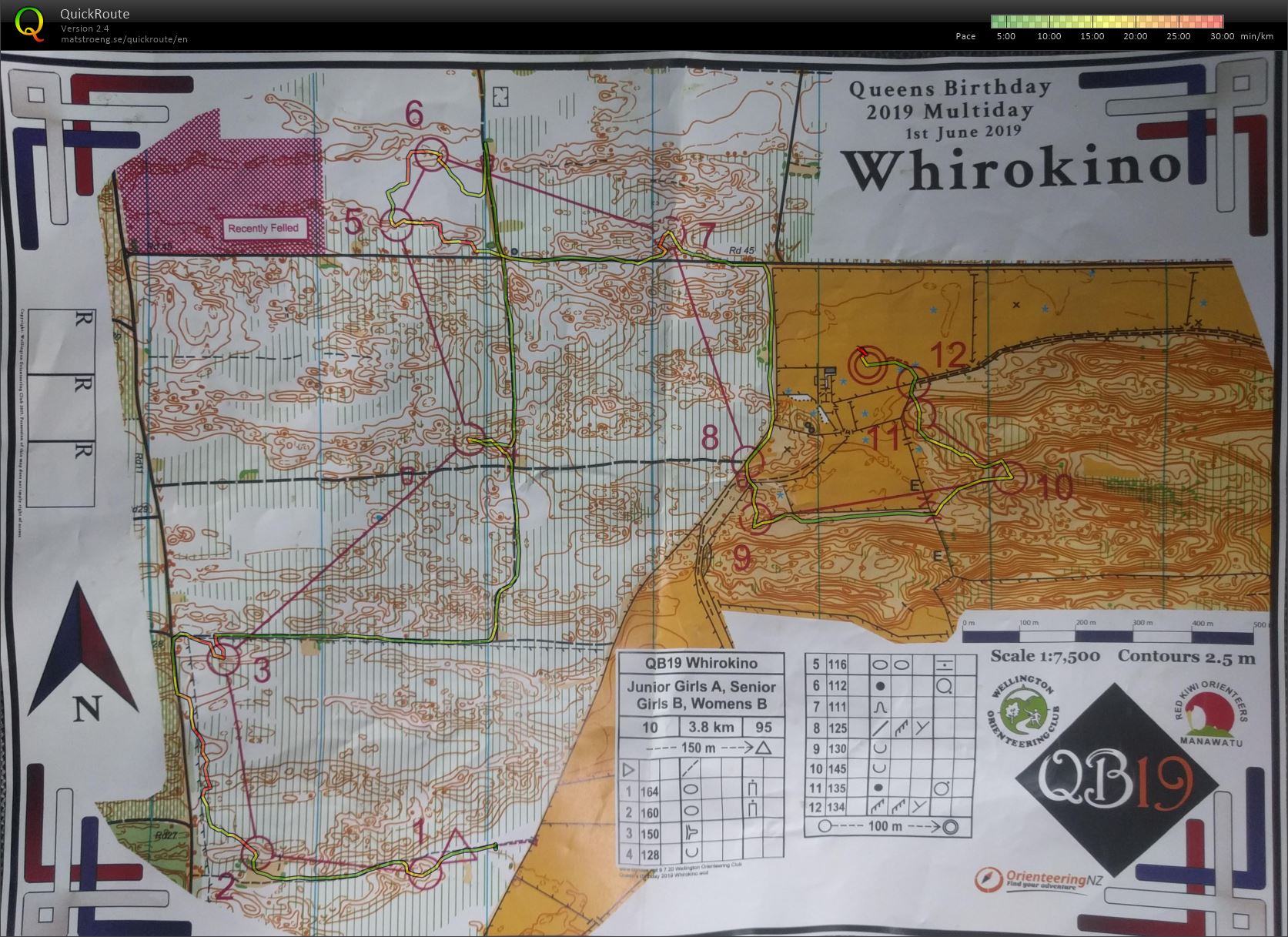 Queens Birthday 2019 - Whirokino - Women B (2019-06-01)
