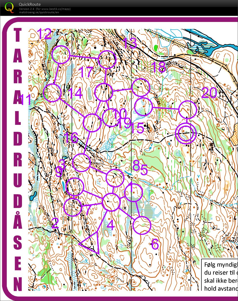 Taraldrudsprint (18.04.2020)