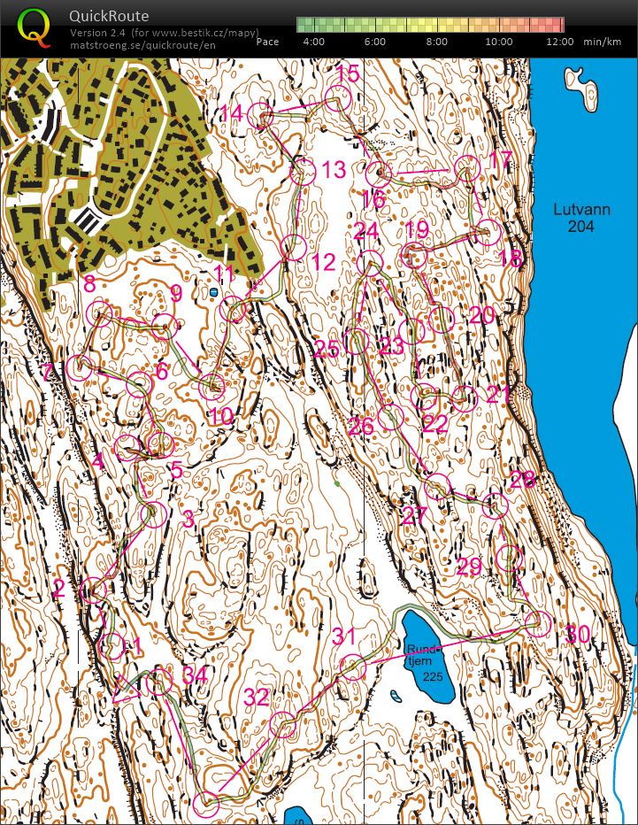 Lutvann vrstevnicovka (24-04-2020)