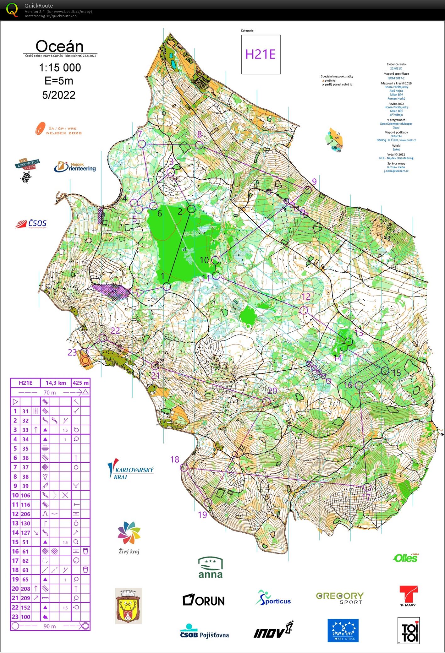 ČP Oldřichov long (22.05.2022)