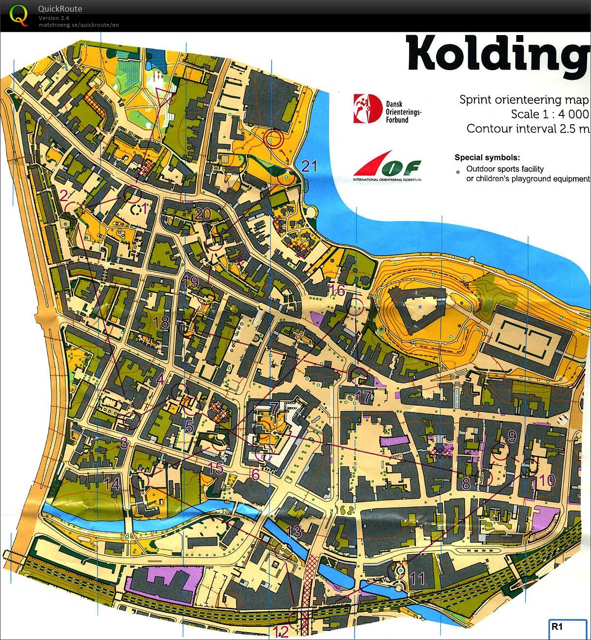 WOC Tour 2022 - E1 Sprint Kolding (M21) (27.06.2022)