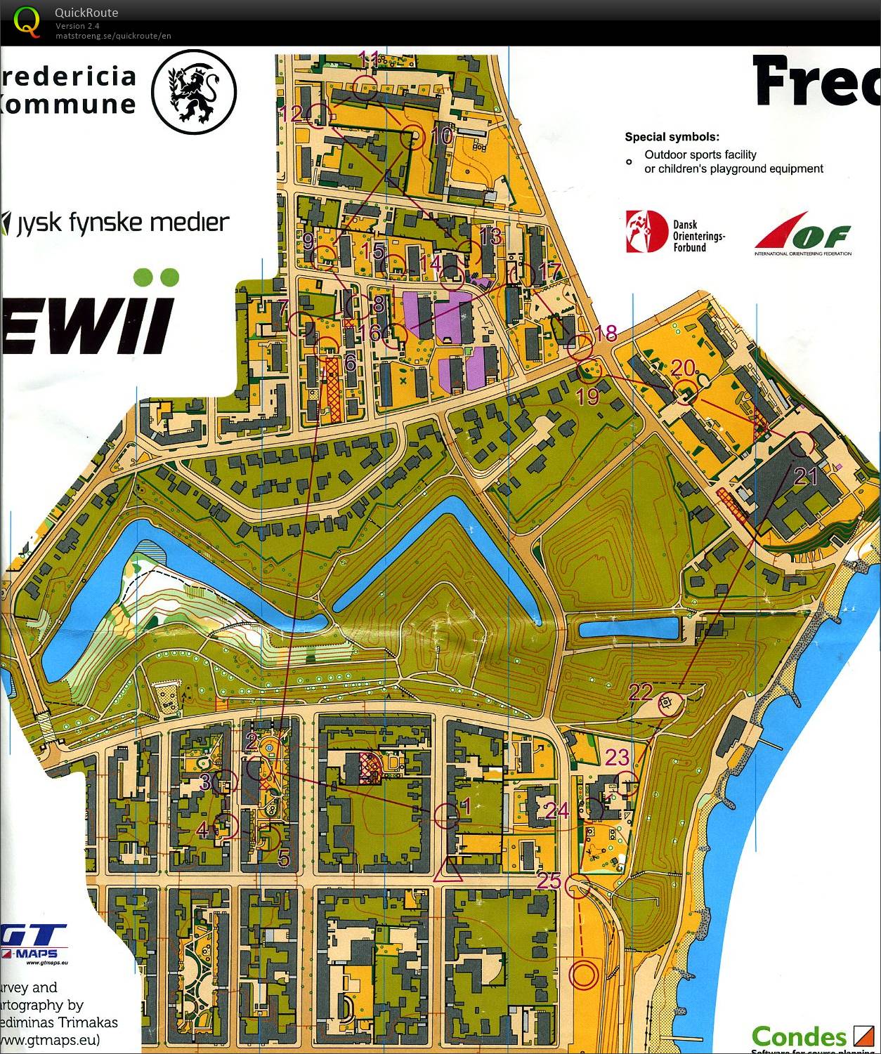 WOC Tour 2022 - E2 Sprint Fredericia (M21) (2022-06-28)