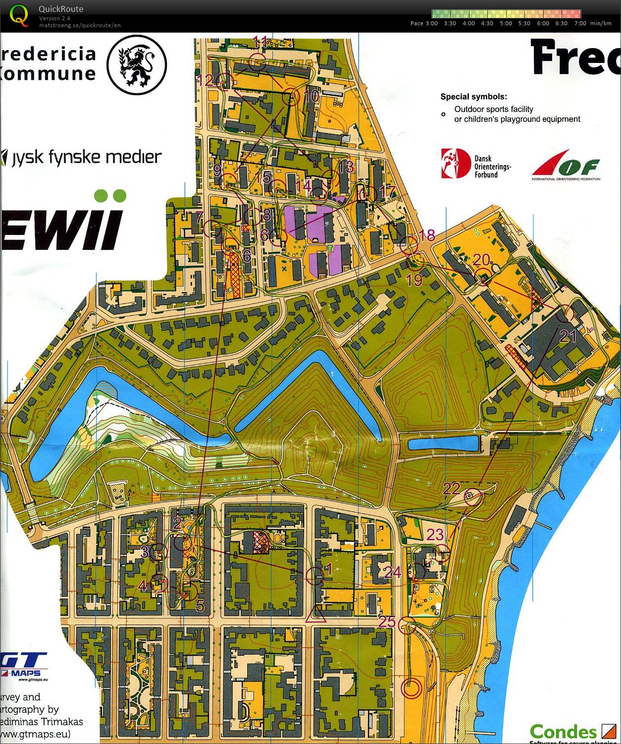 WOC Tour 2022 - E2 Sprint Fredericia (M21) (2022-06-28)