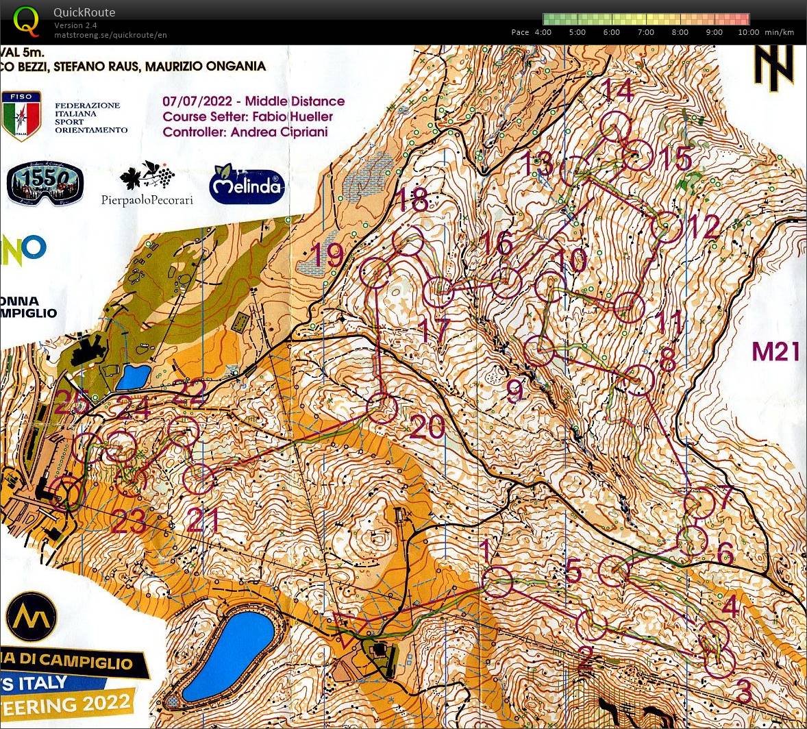 5 Days Italy 2022 - E5 Middle Fortini (M Elite) (06.07.2022)