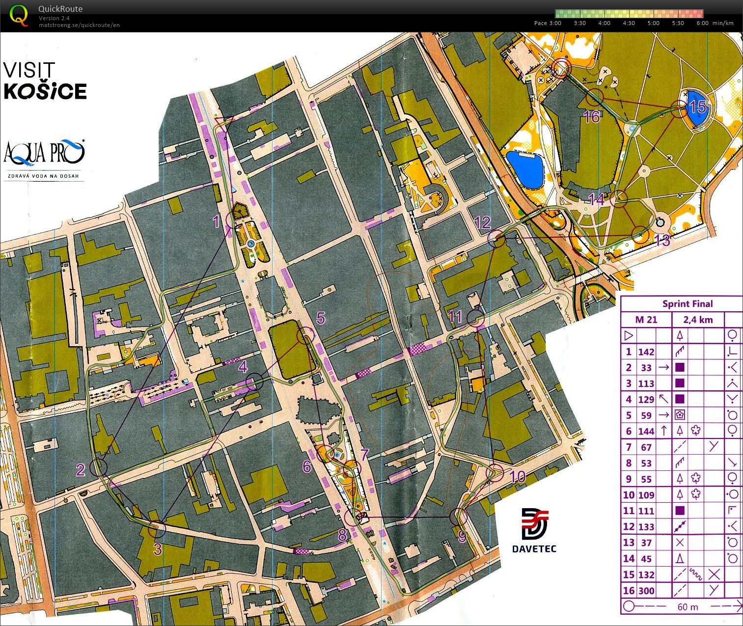 Karst Cup 2023 - E2 Sprint Košice (M21) (13/08/2023)