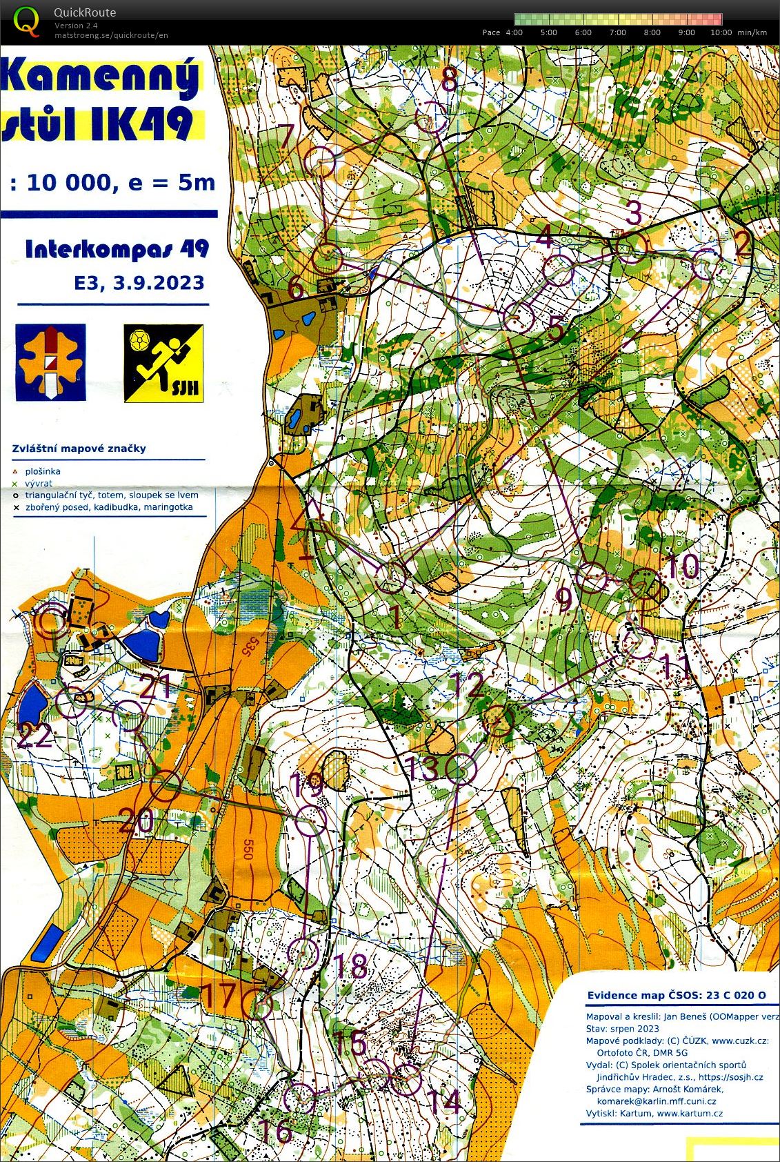 Interkompas 49 - E3 Zkrácená (H21A) (03.09.2023)