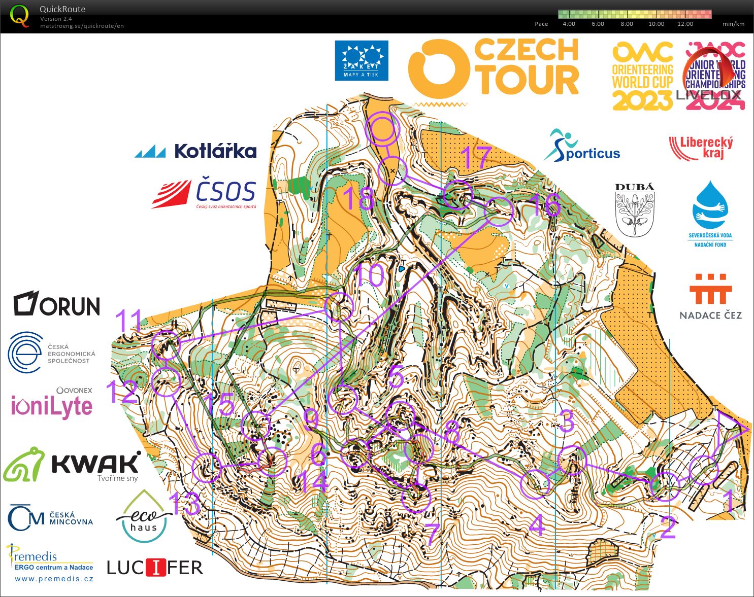 Czech O-tour E3 (05.08.2023)