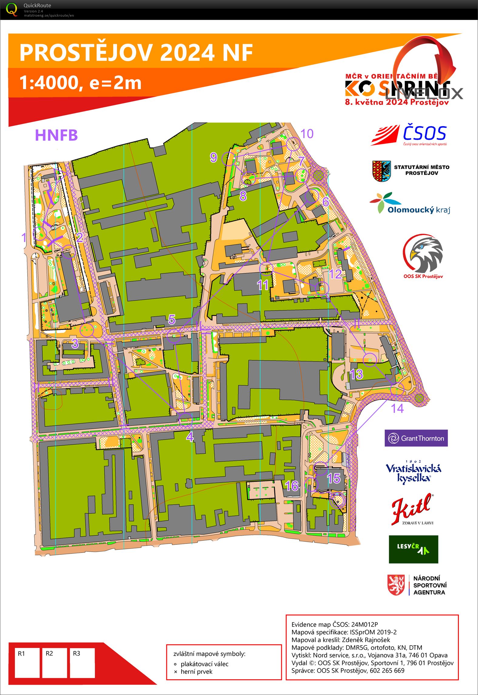 MČR KO sprint nižší finále B (08/05/2024)