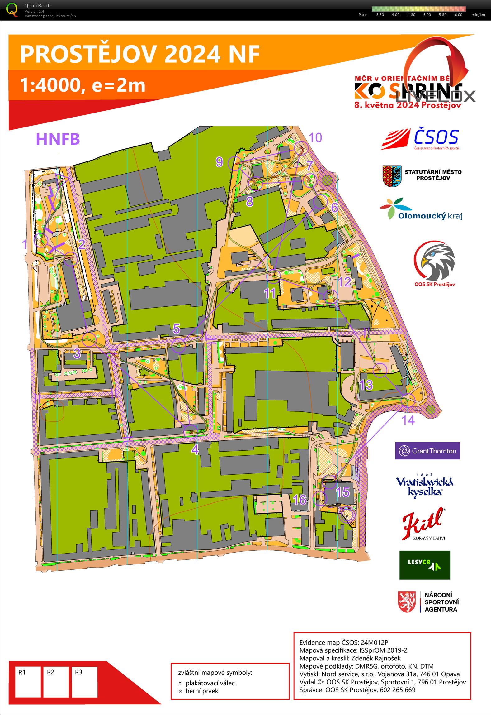 MČR KO sprint nižší finále B (08/05/2024)