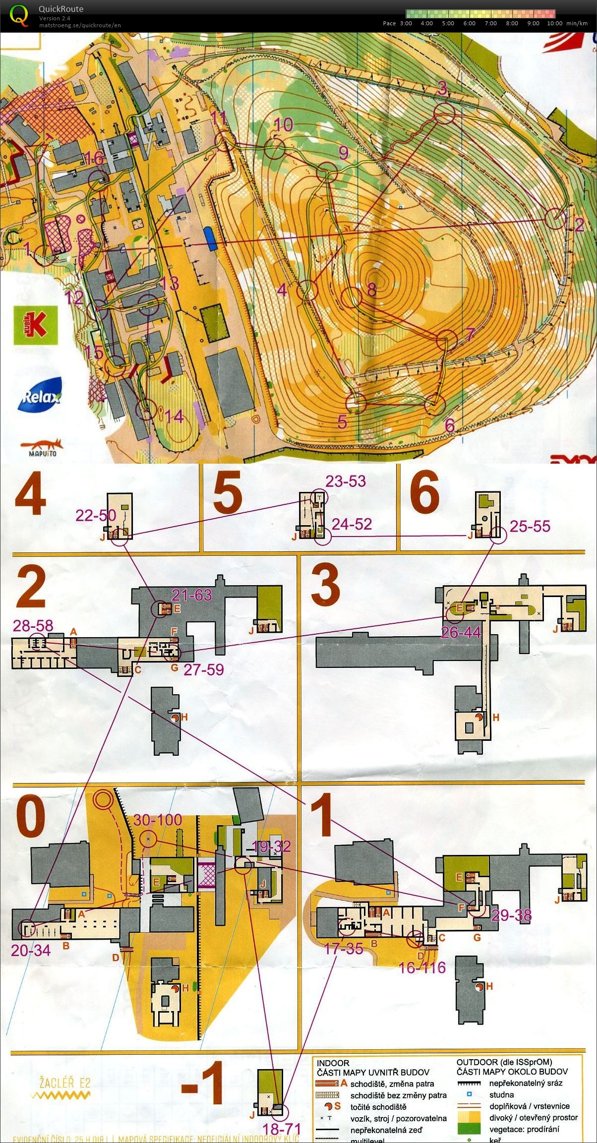 Czech O-Tour 2025 Žacléř E2 Sprint+Indoor (H21E) (05.04.2025)