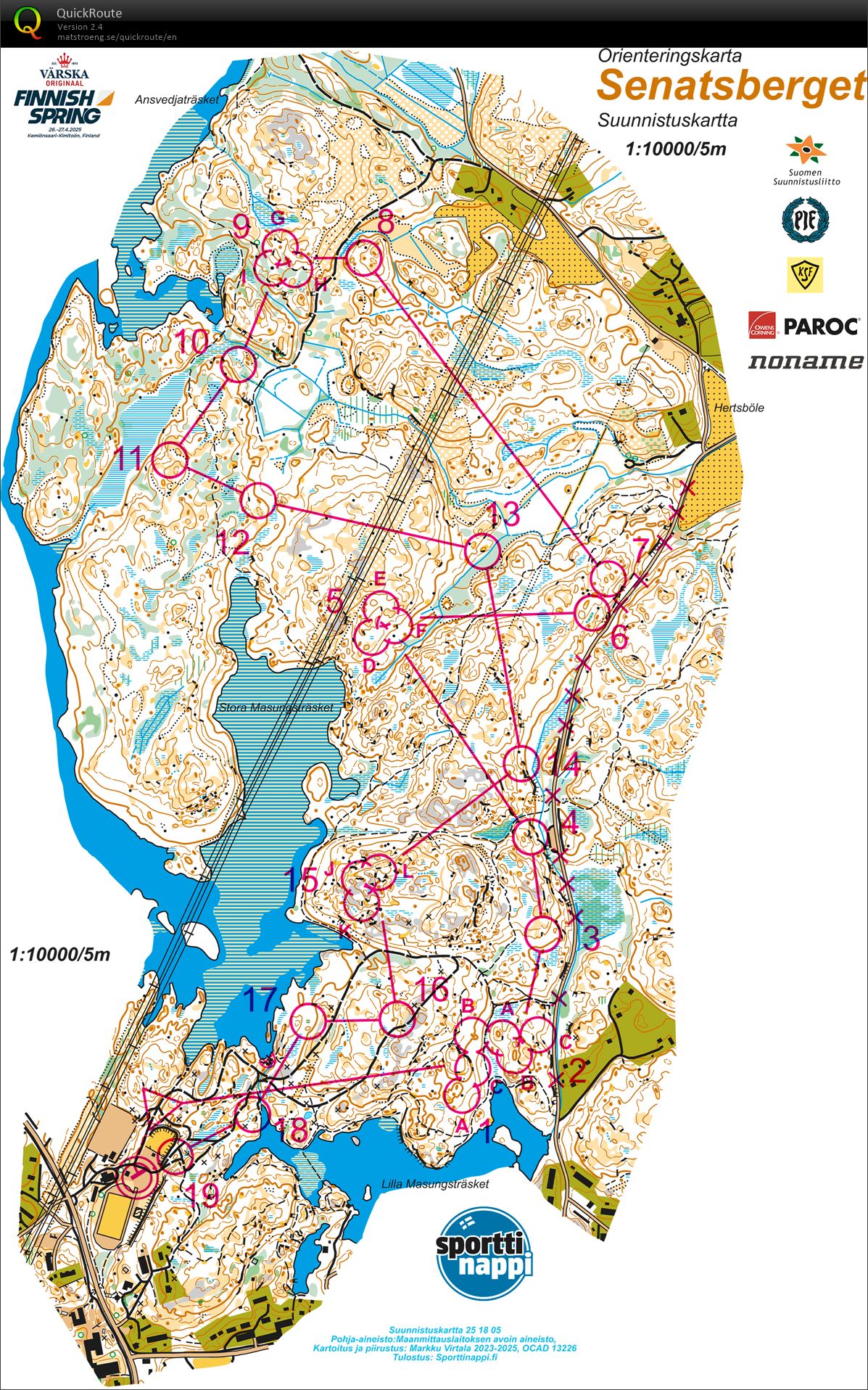 Finnspring štafety (27.04.2025)