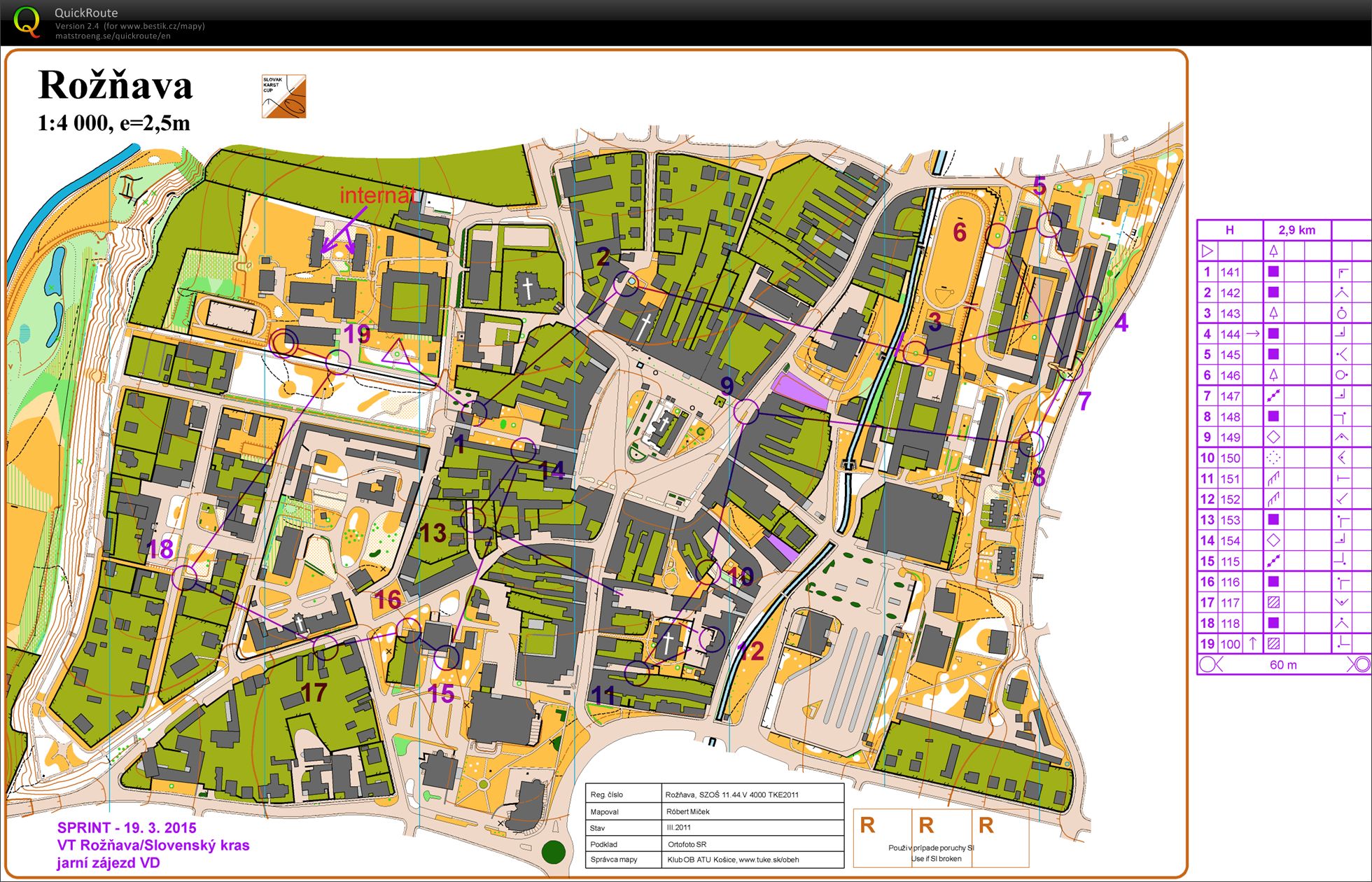 VD Rožňava sprint (19.03.2015)