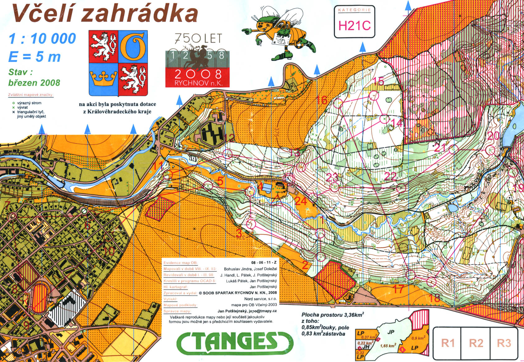 4. kolo soutěží Vč poháru (H21C) (19.04.2008)
