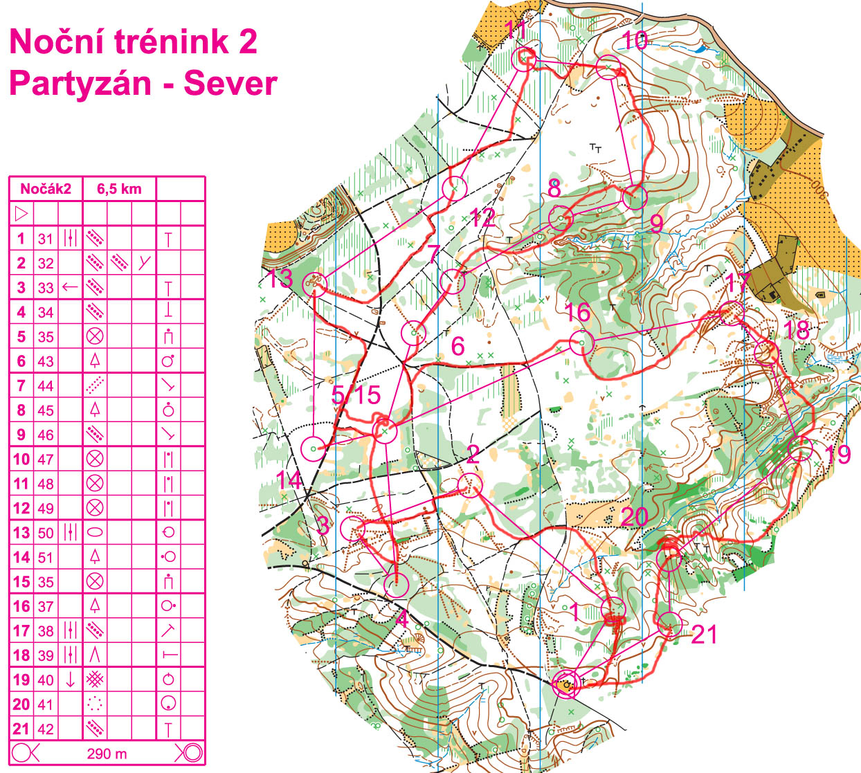 Nočák 2 CHC trénink (24.01.2015)
