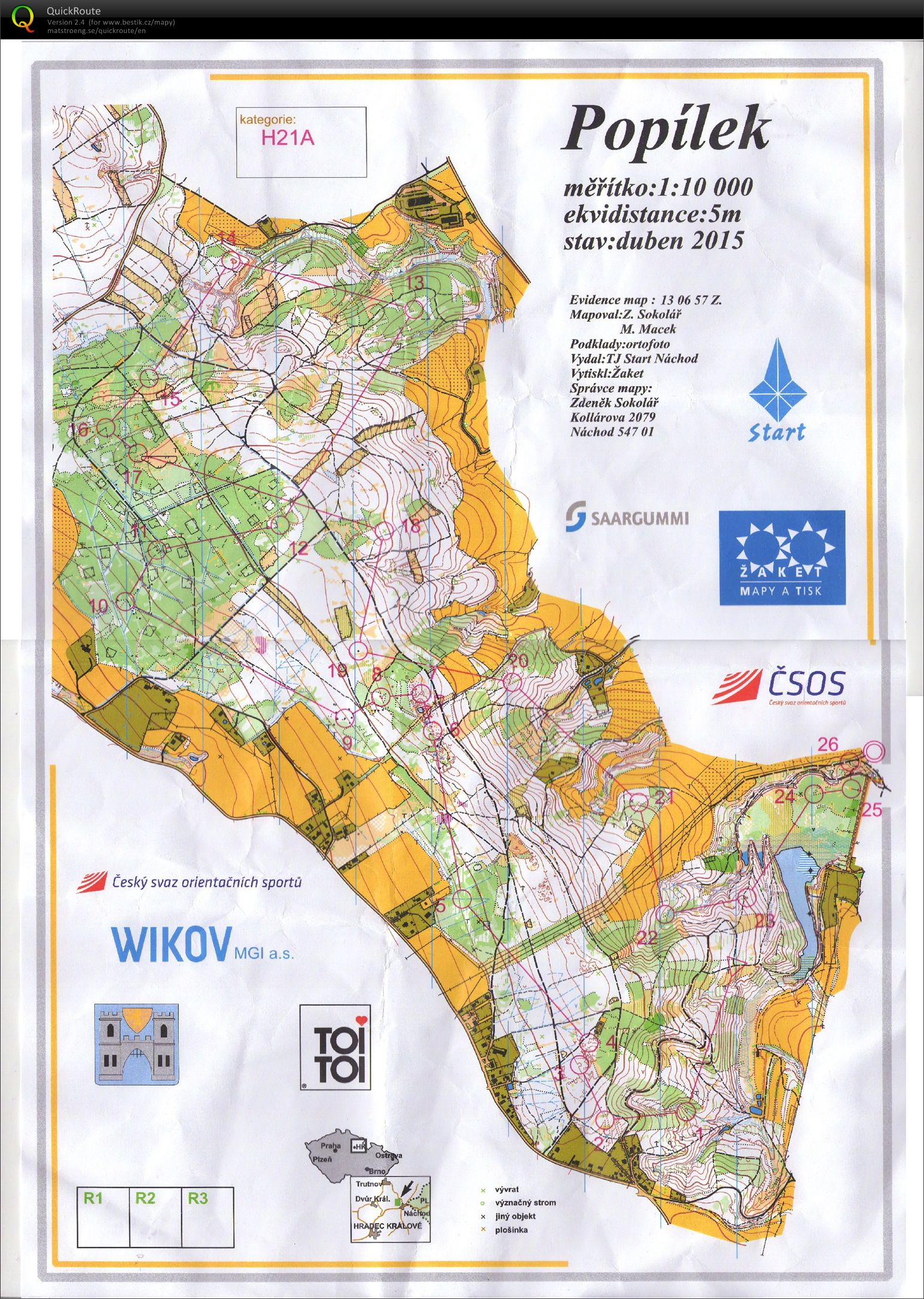 2. Včp Dolní Radechová (11.04.2015)