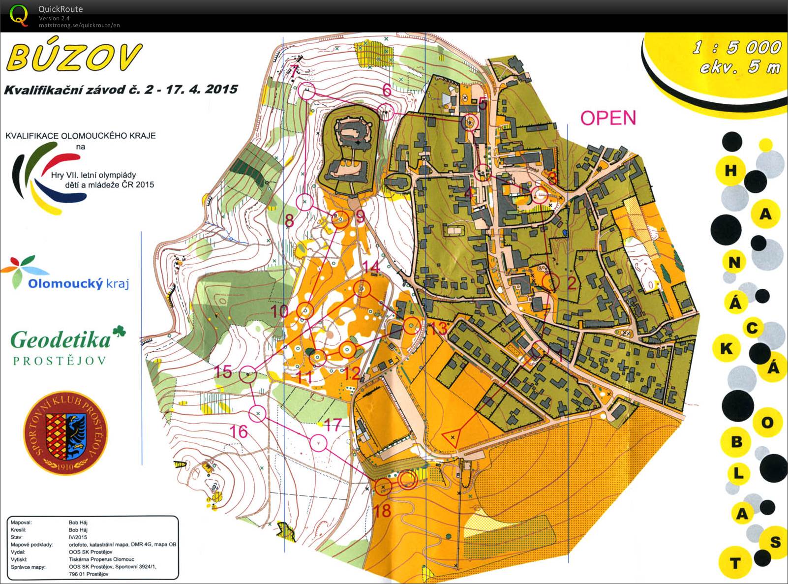 Kvalifikace na LODM (Open) (17.04.2015)
