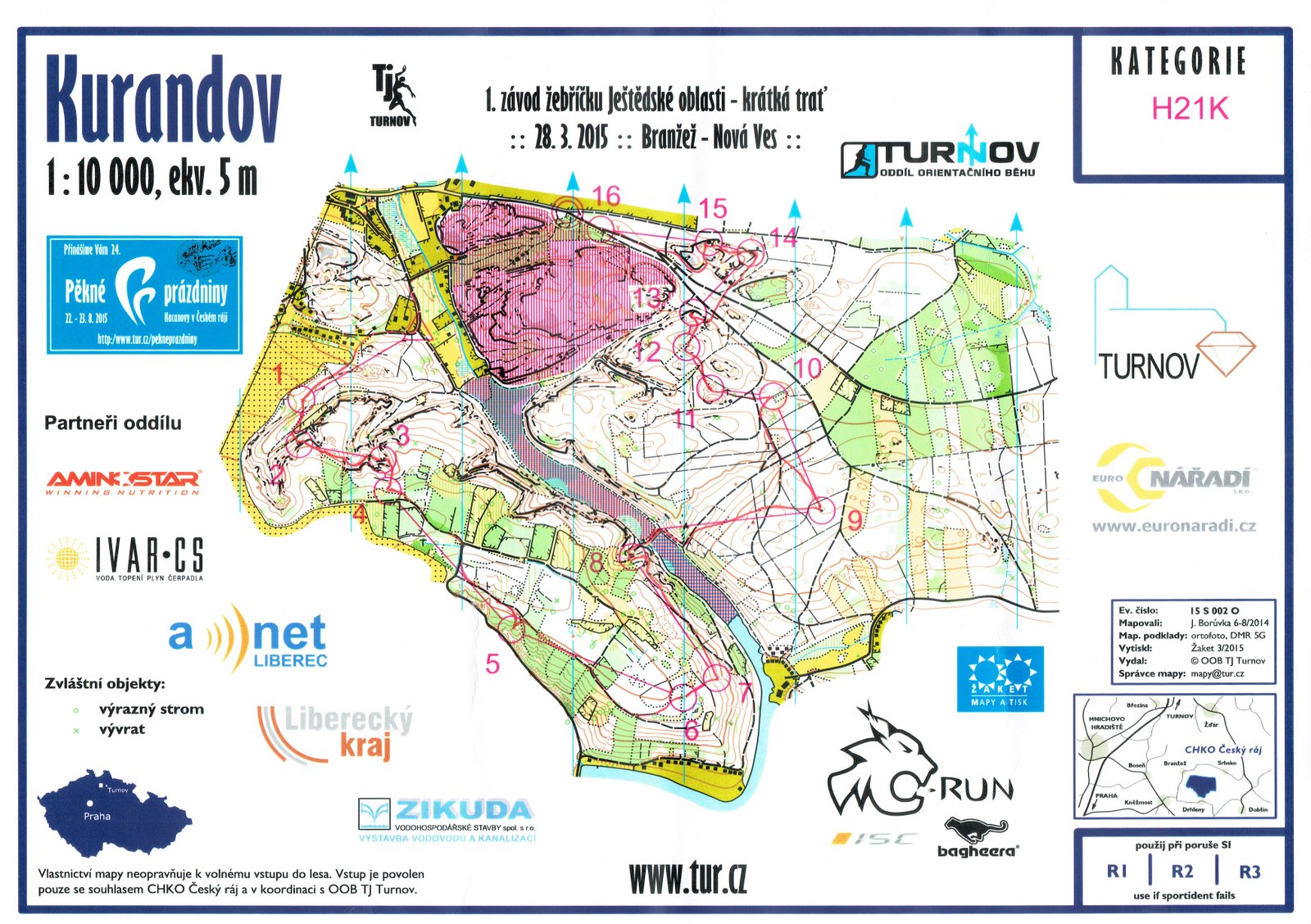 1. JO 2015 Branžež - middle (28.03.2015)