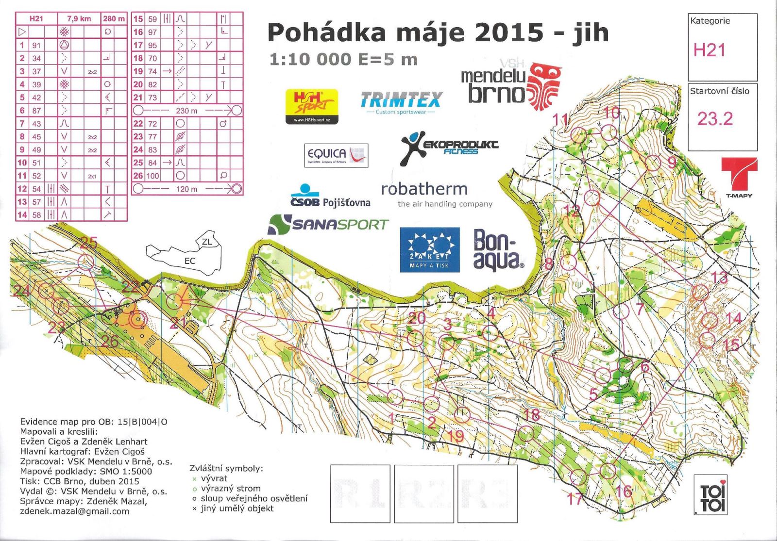 1. kolo ČPŠ 2015 (19/04/2015)