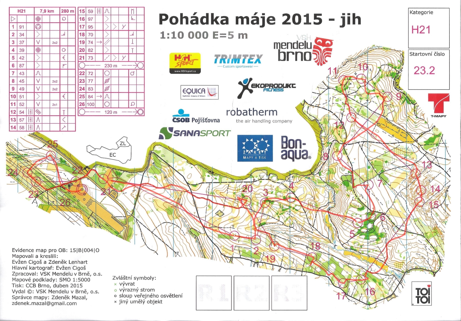 1. kolo ČPŠ 2015 (19/04/2015)