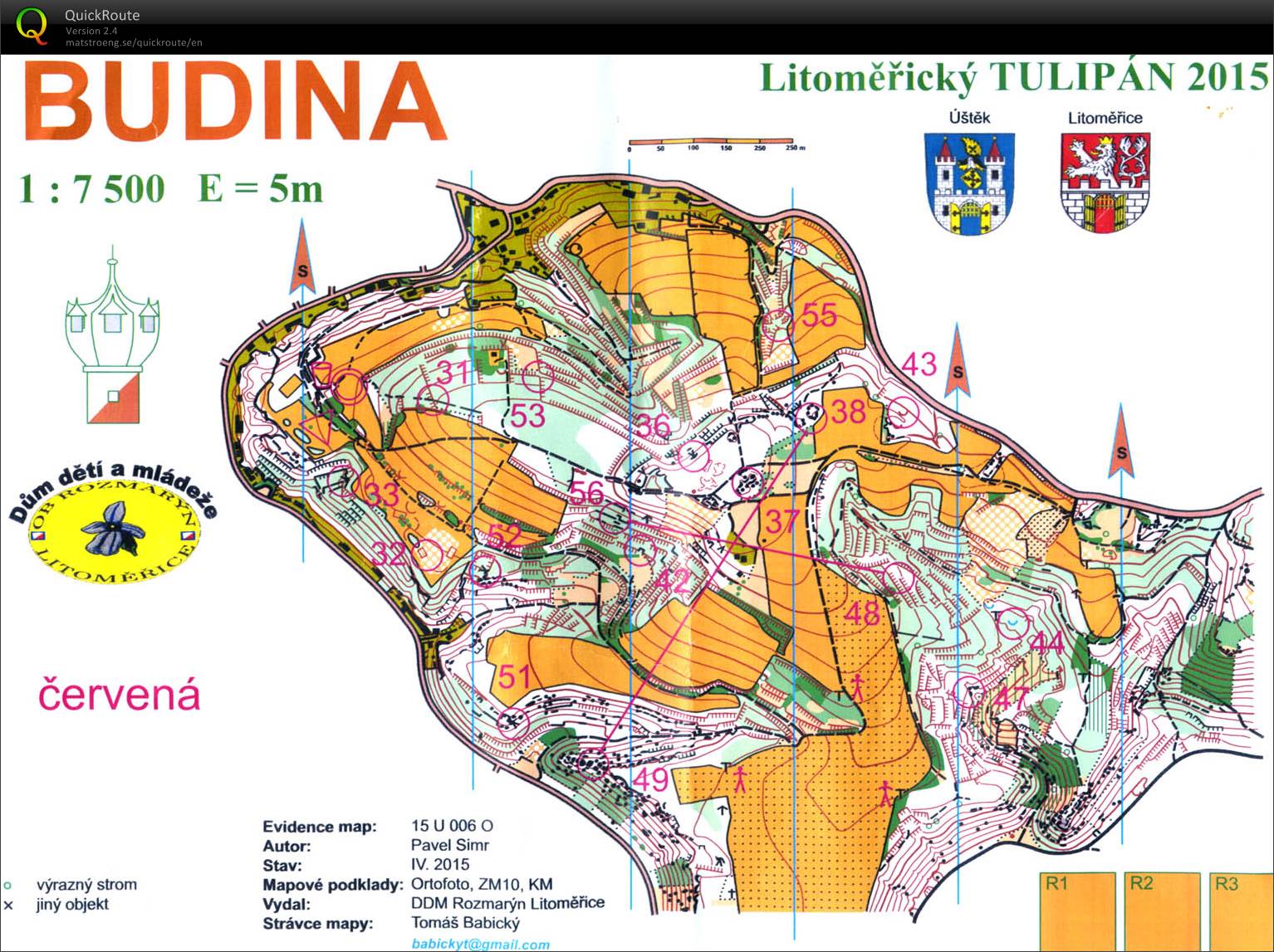Litoměřický TULIPÁN E1 (H40) (01.05.2015)