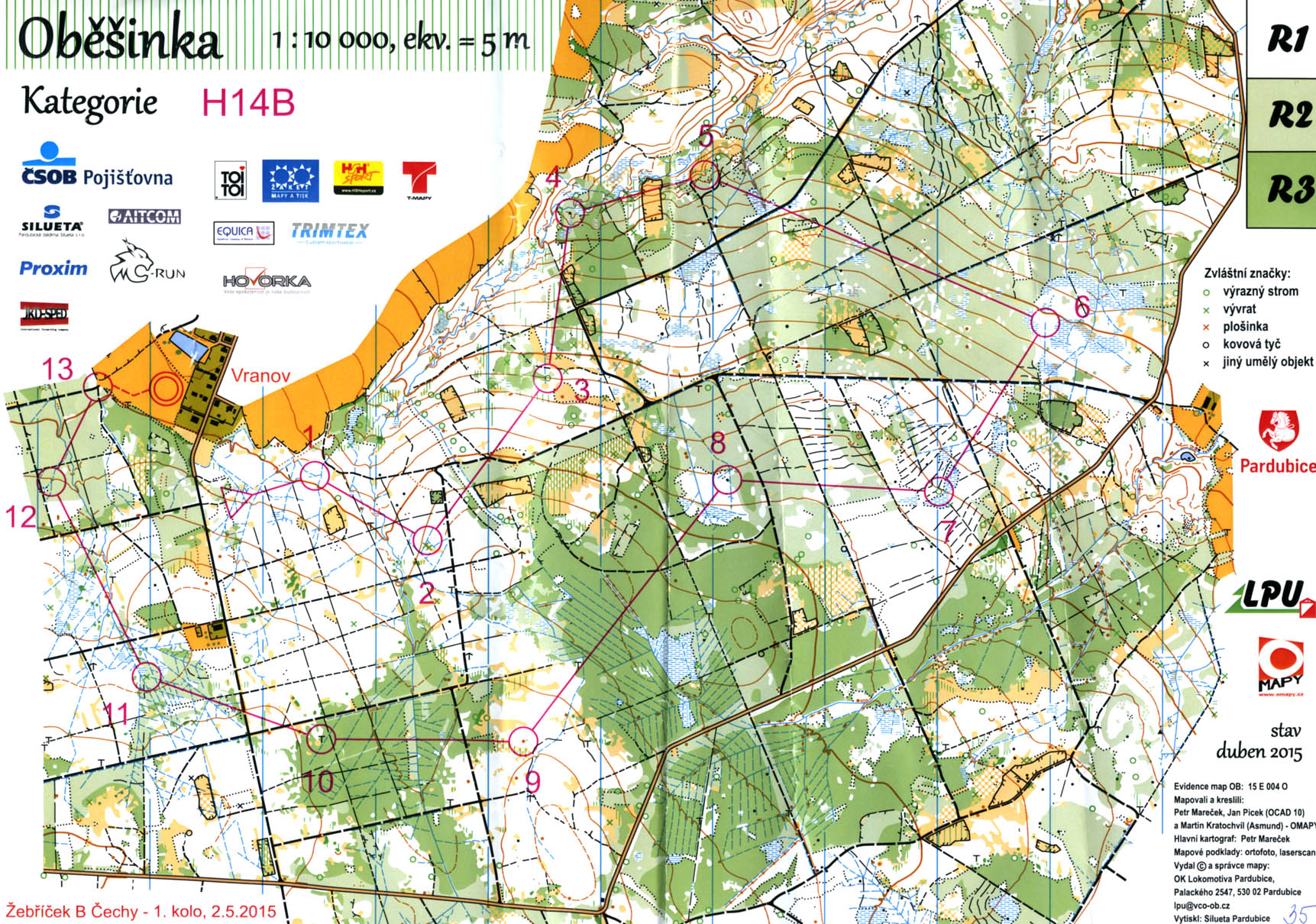 Žebříček B-Čechy (H14B) (2015-05-02)