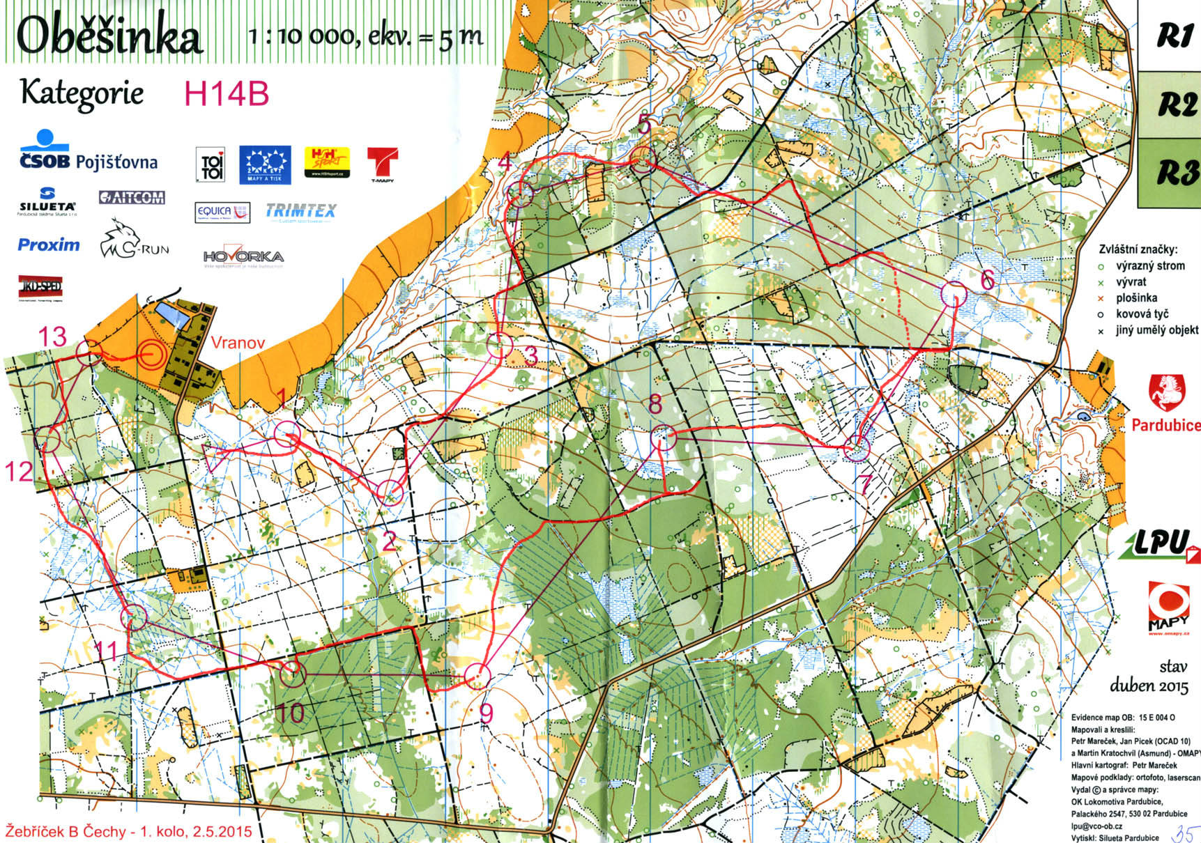 Žebříček B-Čechy (H14B) (2015-05-02)