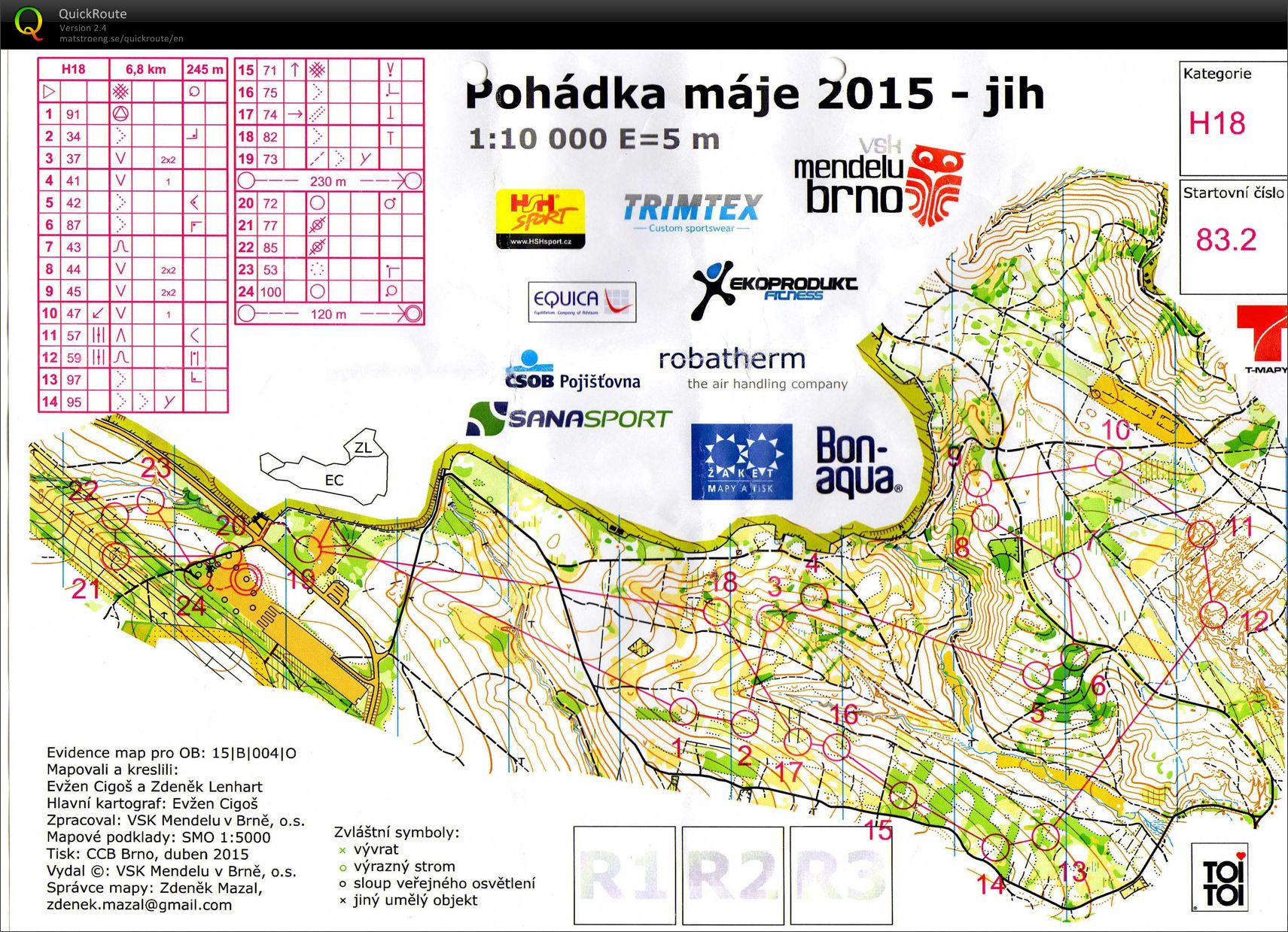 1. ČPŠ 2015 H18 (19.04.2015)