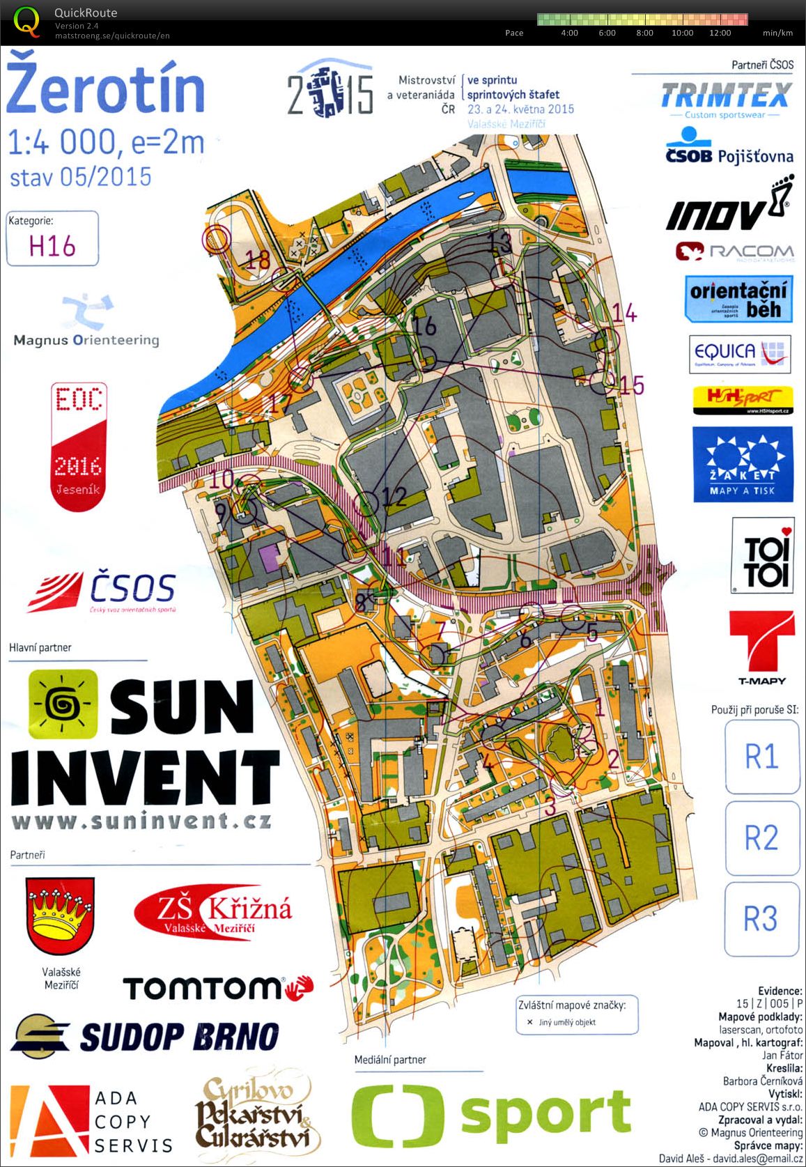 MČR sprint H16 (23/05/2015)